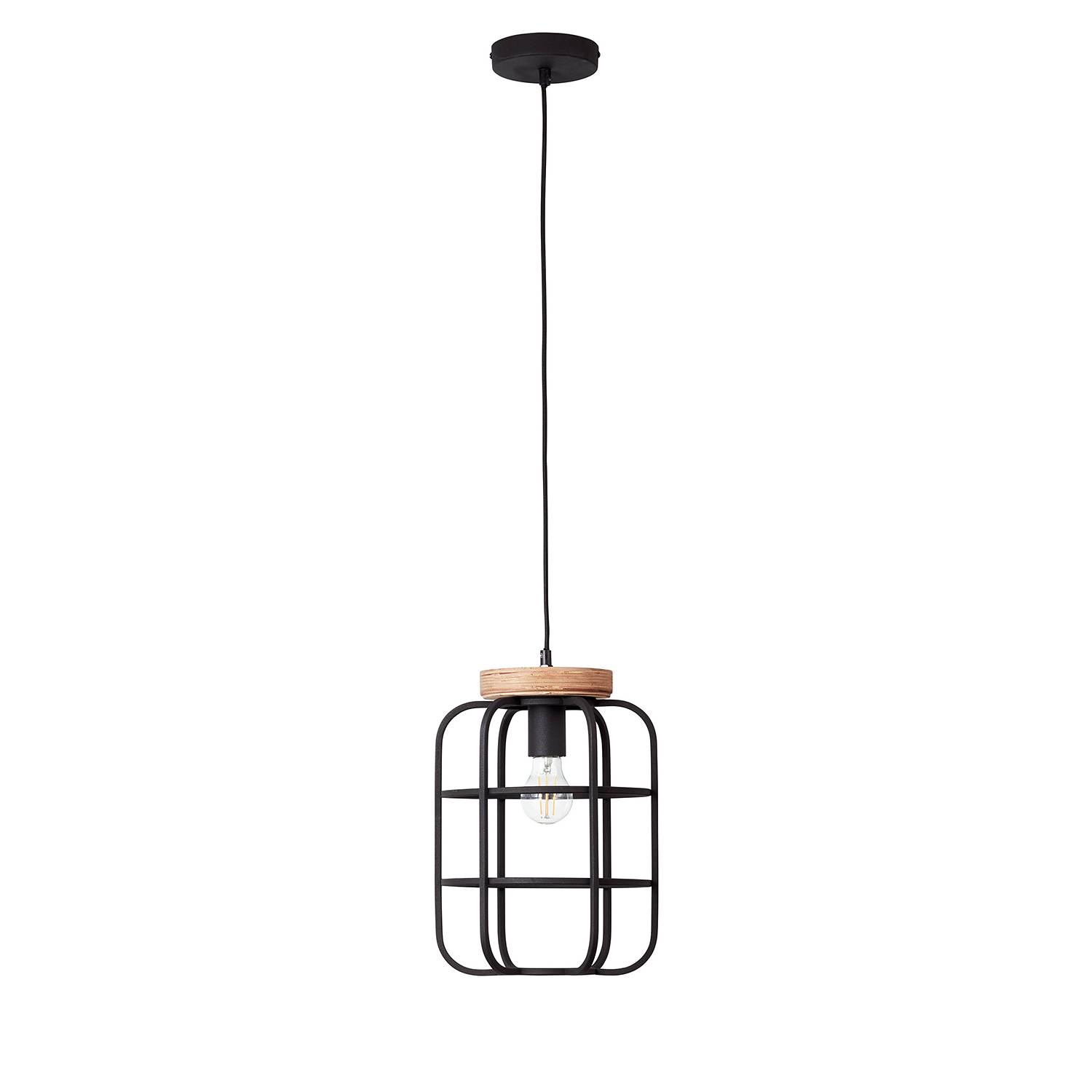 Pendant lamp Gwen I Black