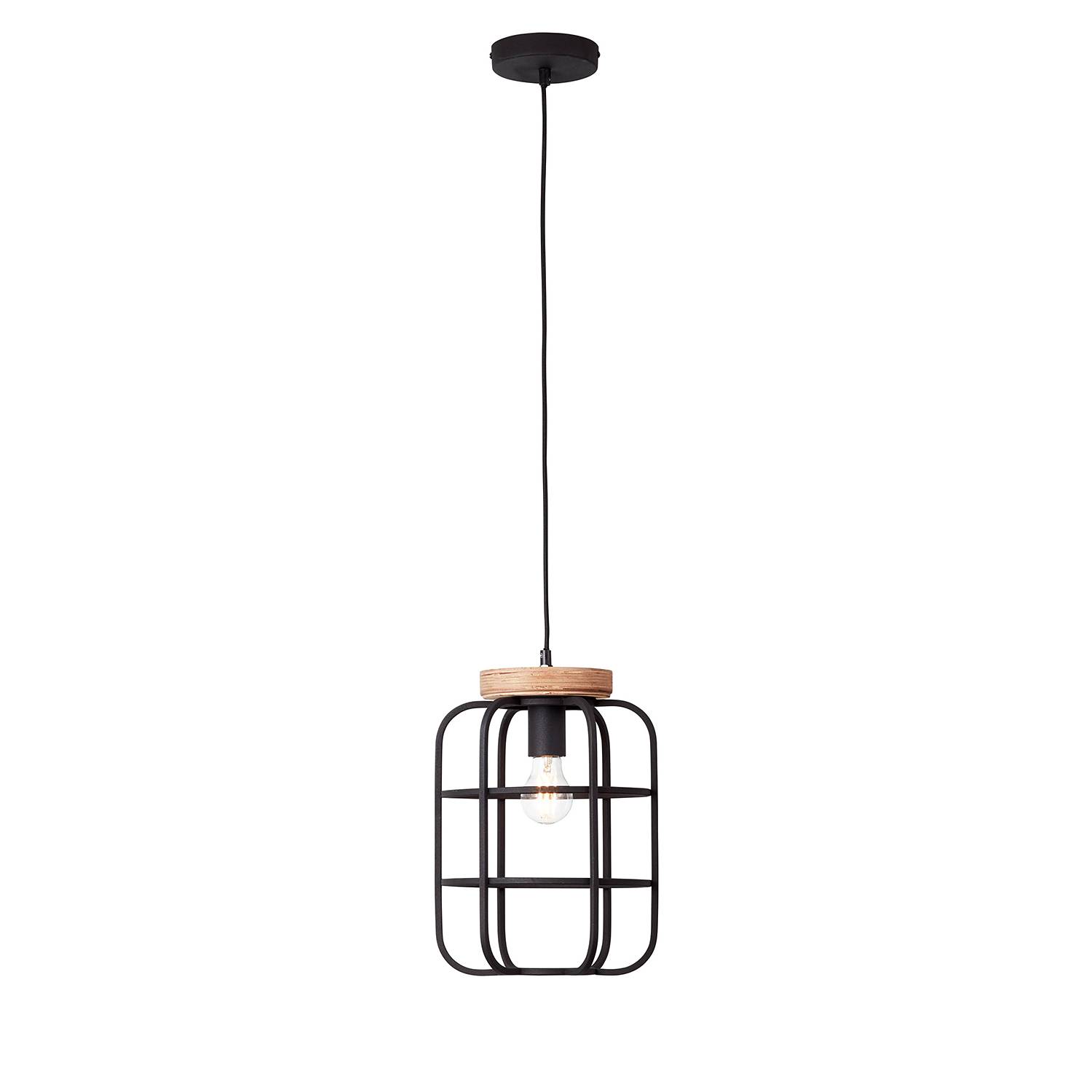 Pendant lamp Gwen I Black