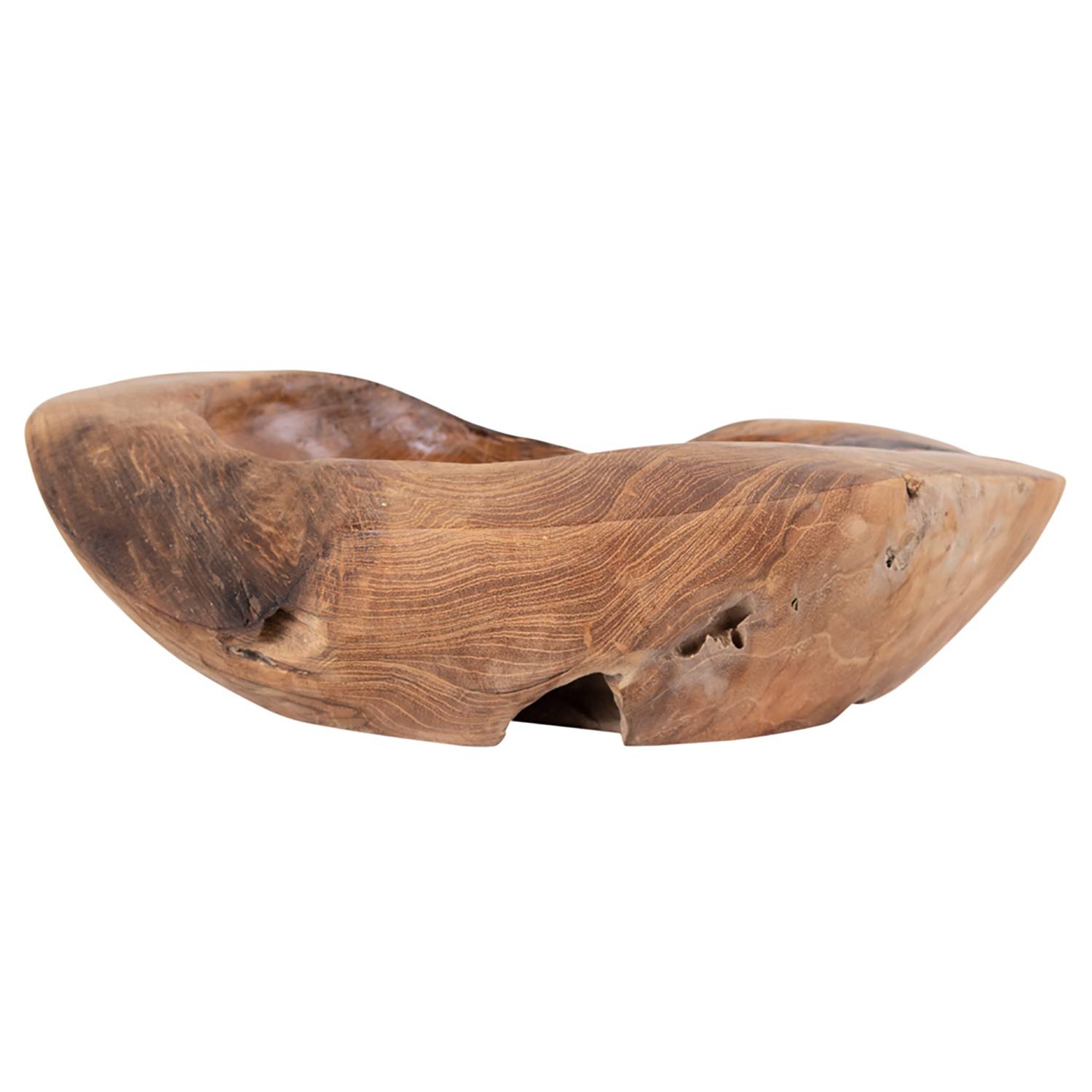 Bowl Rio Teak Wood Brown Ø 30cm