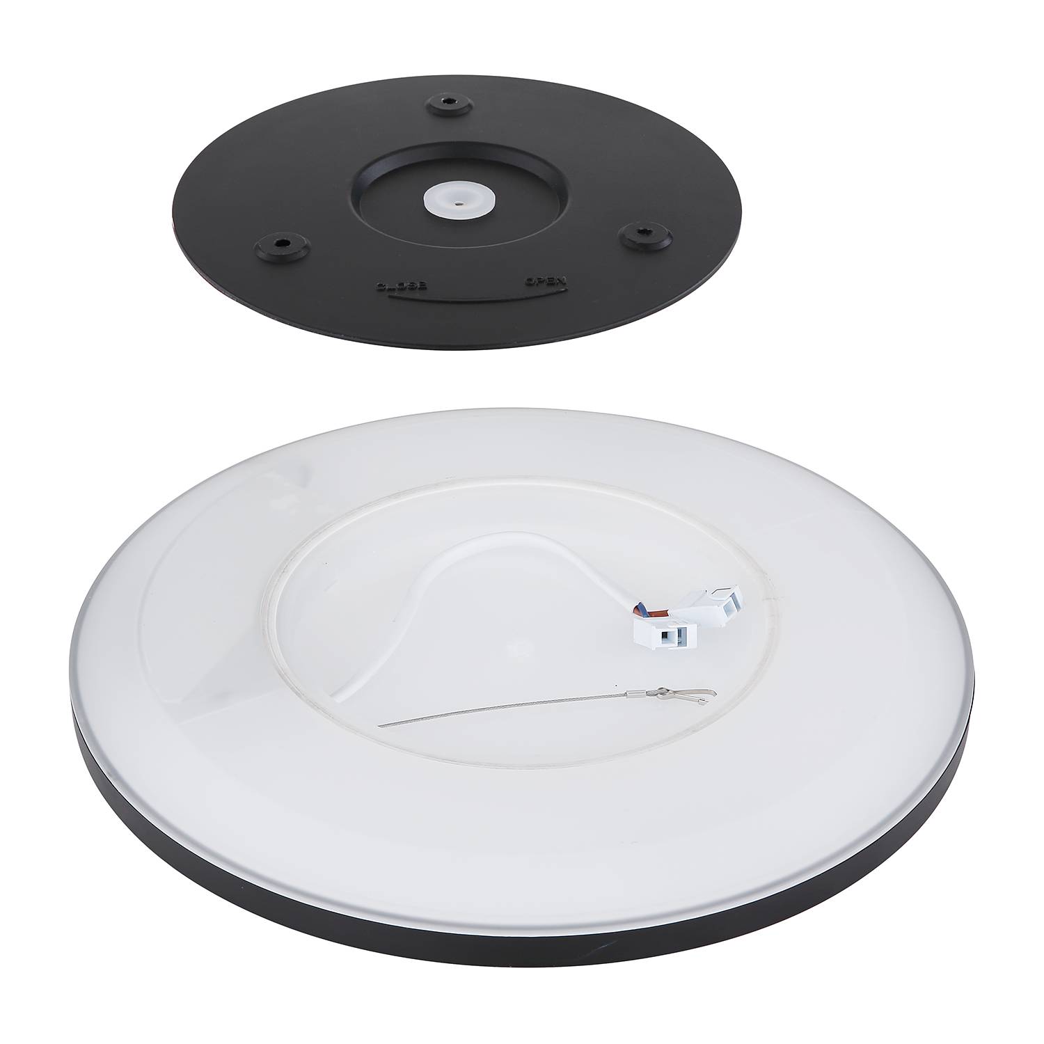 LED ceiling light Sapana I Black