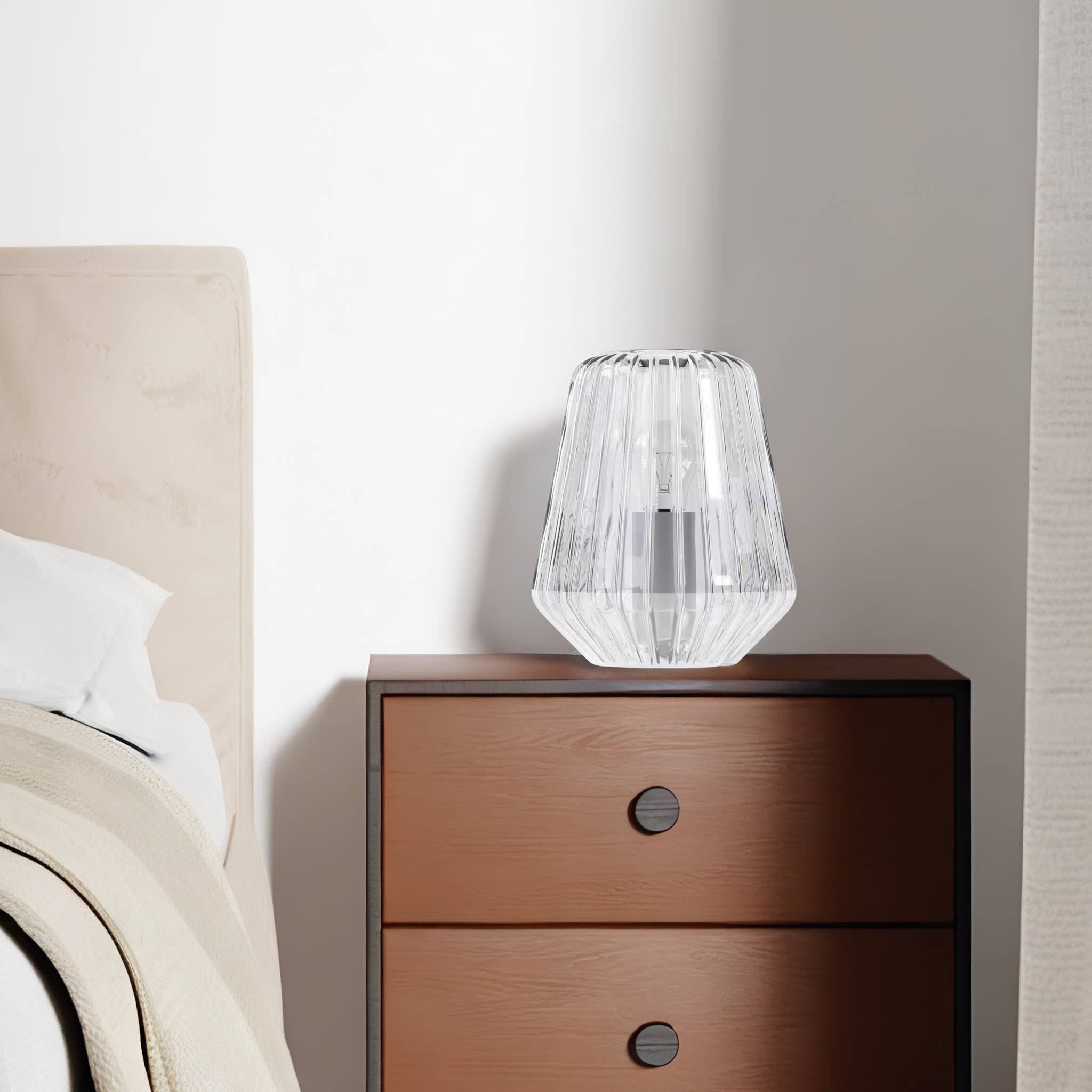 Loviisa Table lamp Clear glass Iron 1-light