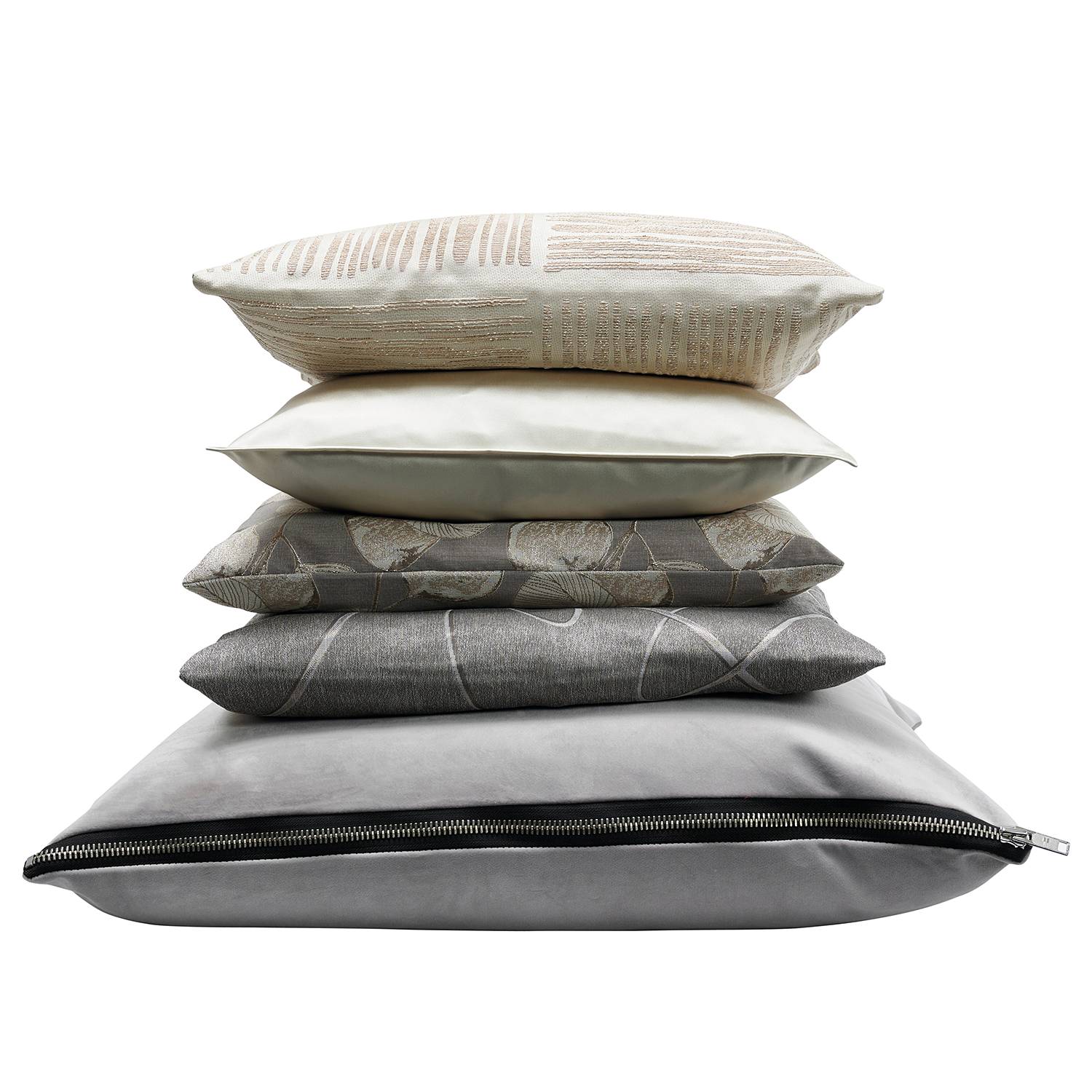 Alice Decorative Cushions Blend Fabric Beige