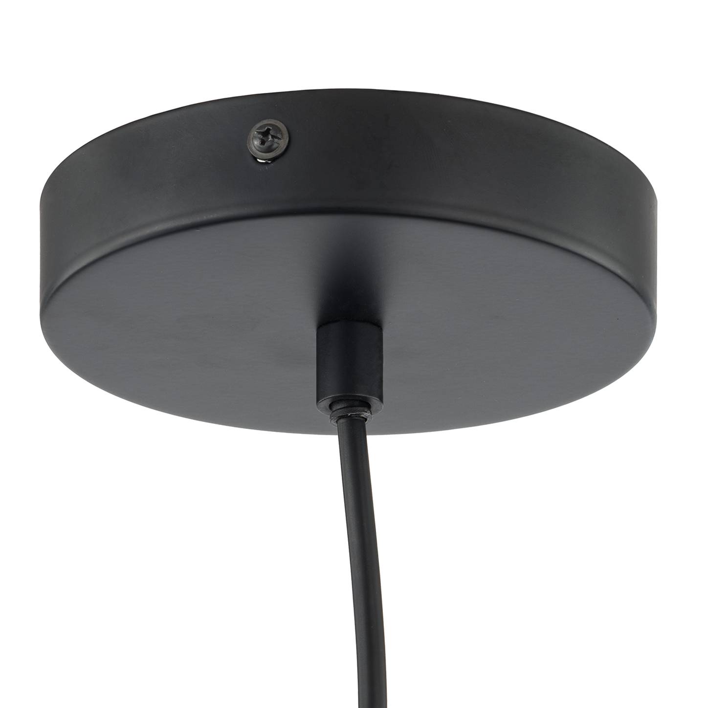 Pendant lamp Angie I linen / iron 1-bulb