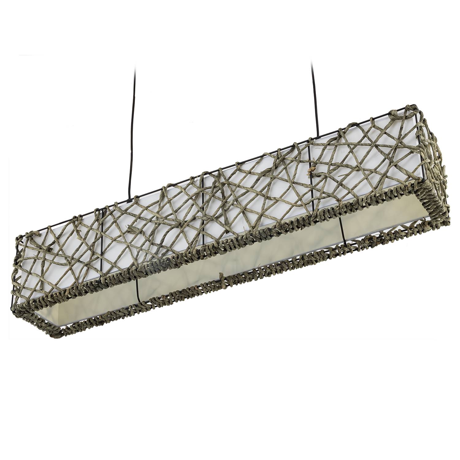 Pendant lamp Angie II 3-light Brown