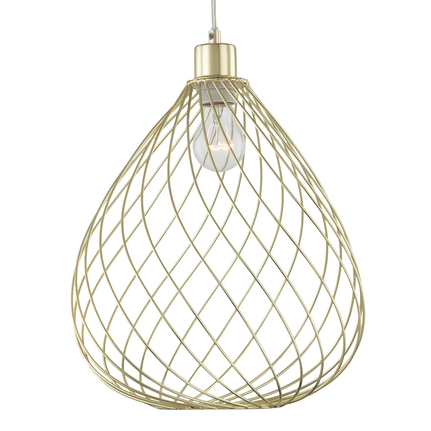 Pendant lamp Albeuve 1-light Gold