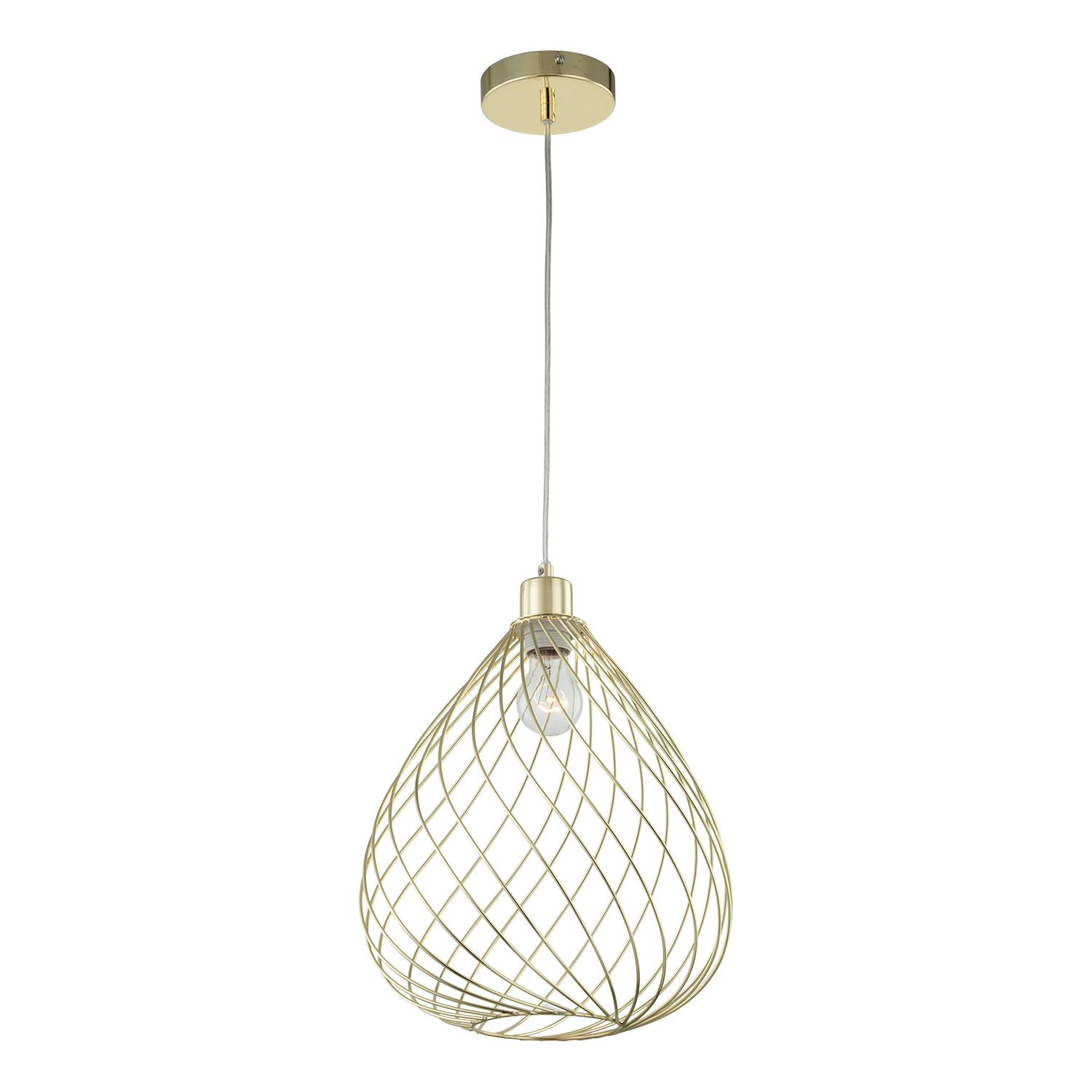 Pendant lamp Albeuve 1-light Gold