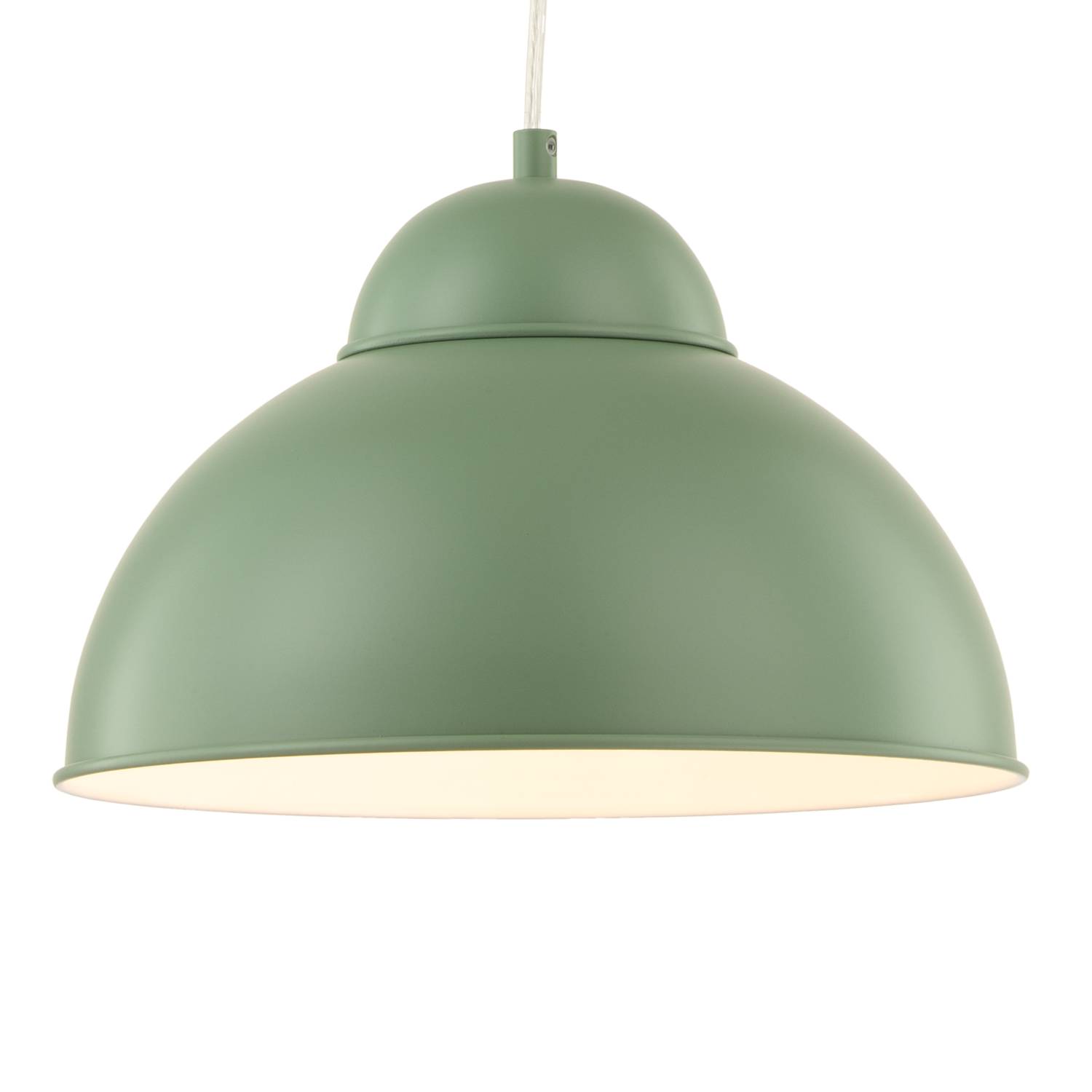 Pendant lamp Anda Iron 1-light Green