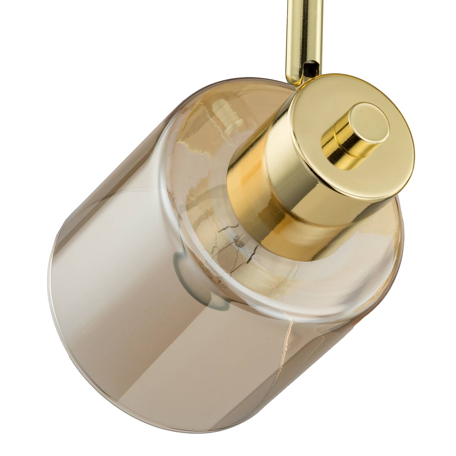Ceiling light KOLIND 2-bulb metal gold