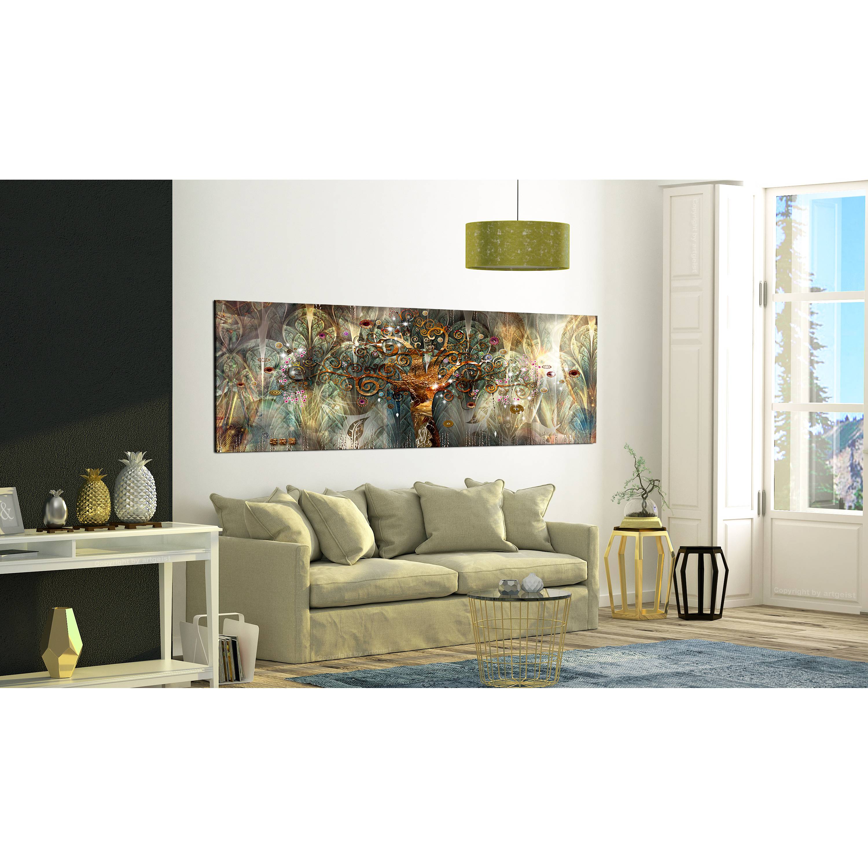 Wall art Land of Happiness MDF Multicolored