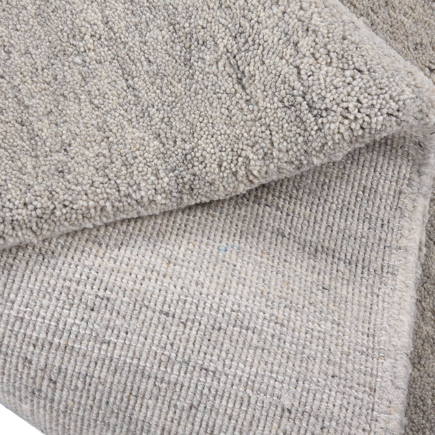 Maloronga Uni Carpet Virgin Wool Sand Grey 70 x 140 cm