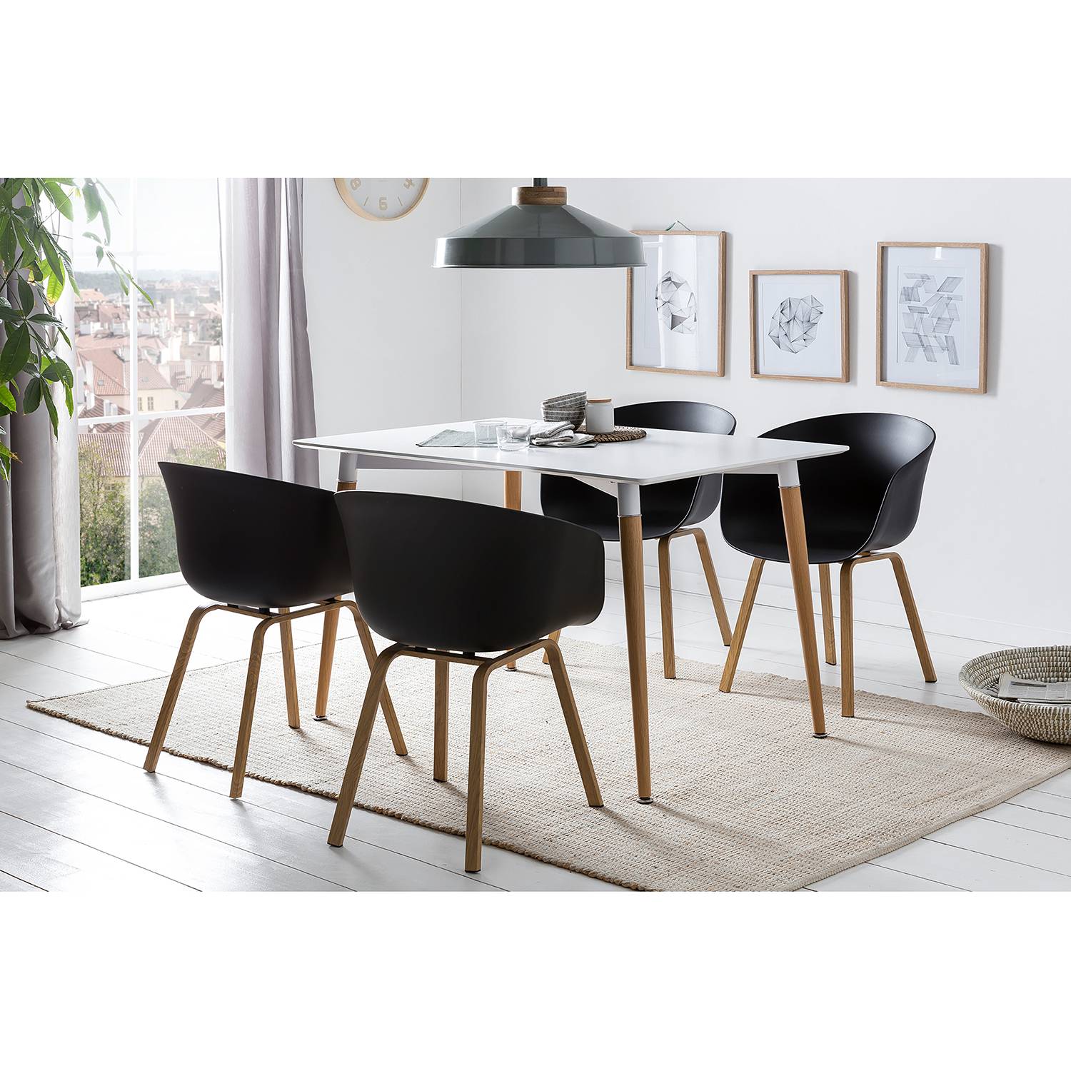 2x Armchair Loppi Black