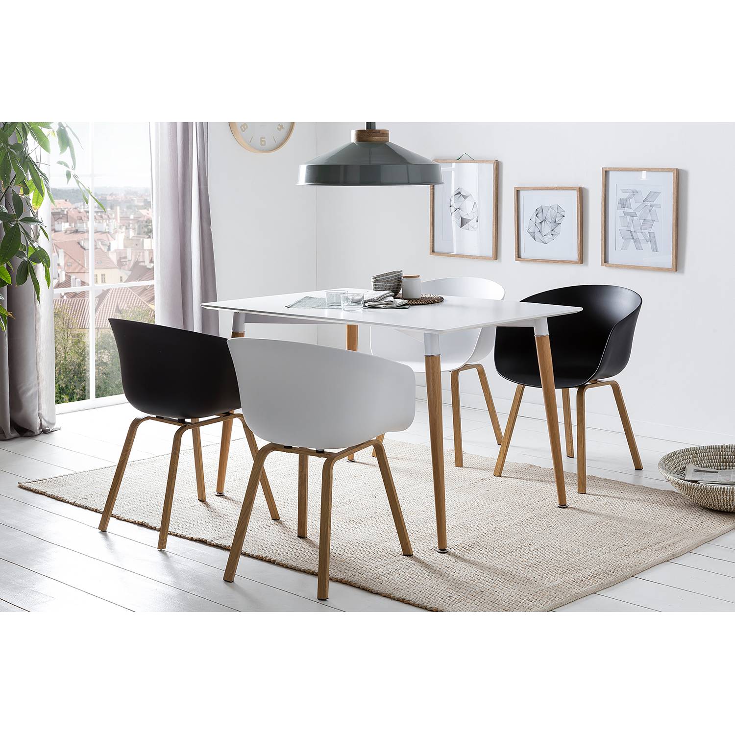 2x Armchair Loppi Black