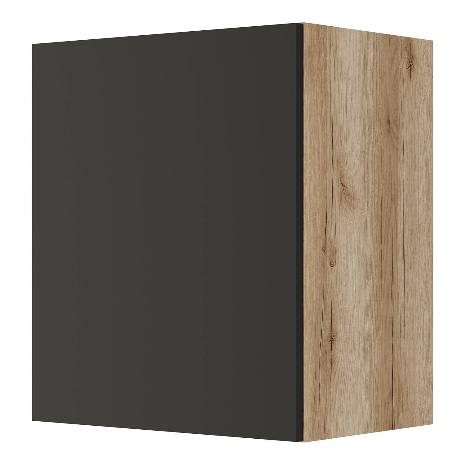 Wall cabinet Optiklar I Anthracite Width: 50 cm