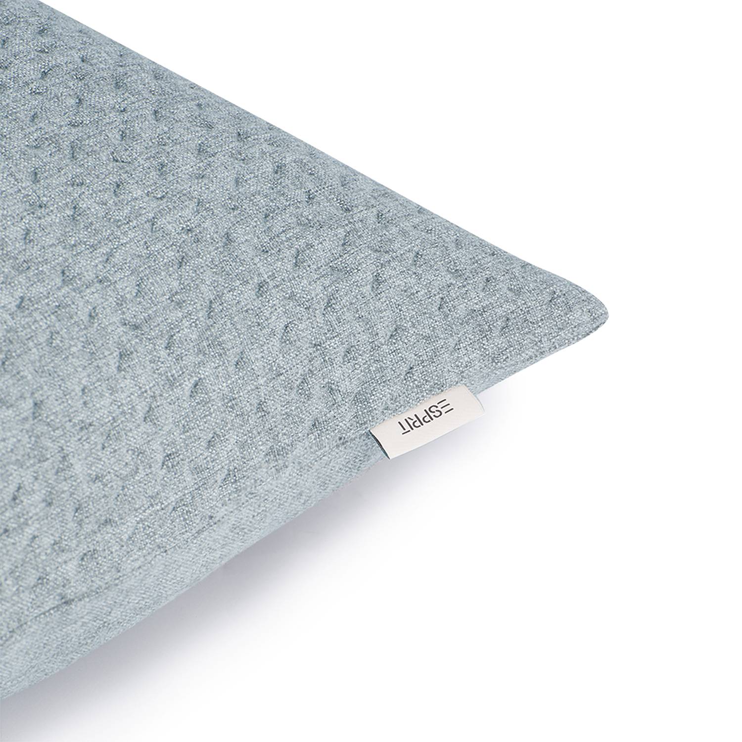Harp Structure Pillowcase Polyester Blue-Grey 45 x 45 cm