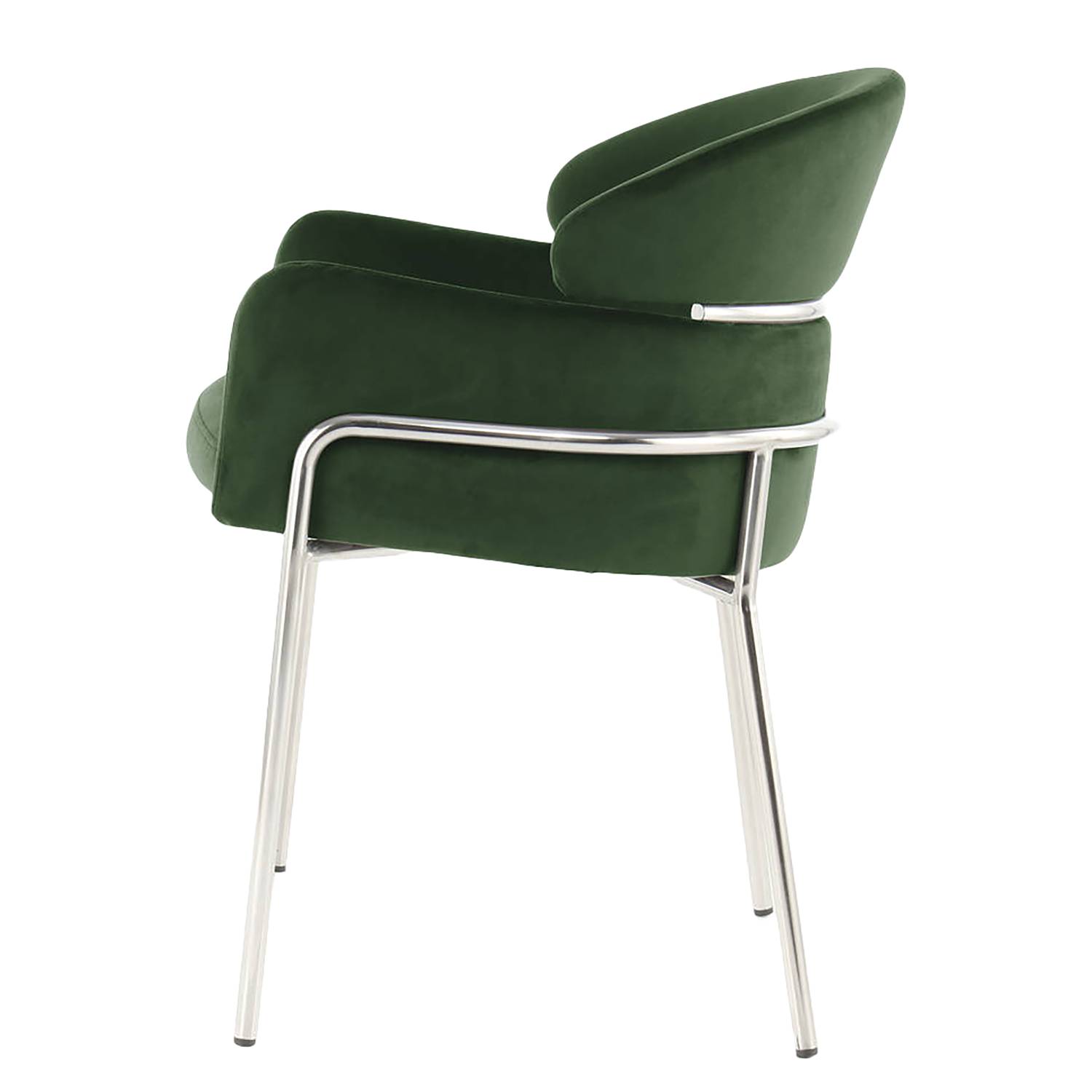 Armchair Elva Silver Green