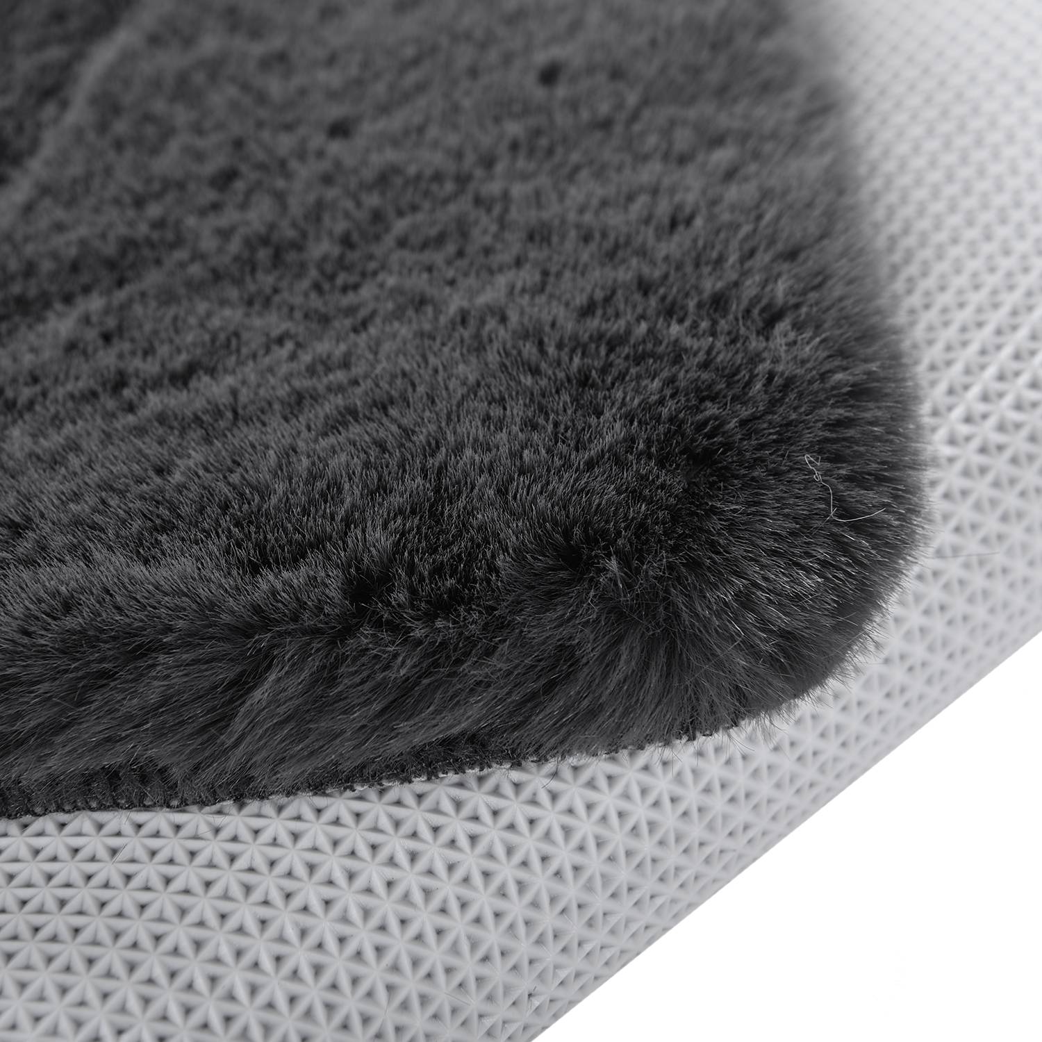Shaggy rug Sara I Anthracite 70 x 120 cm
