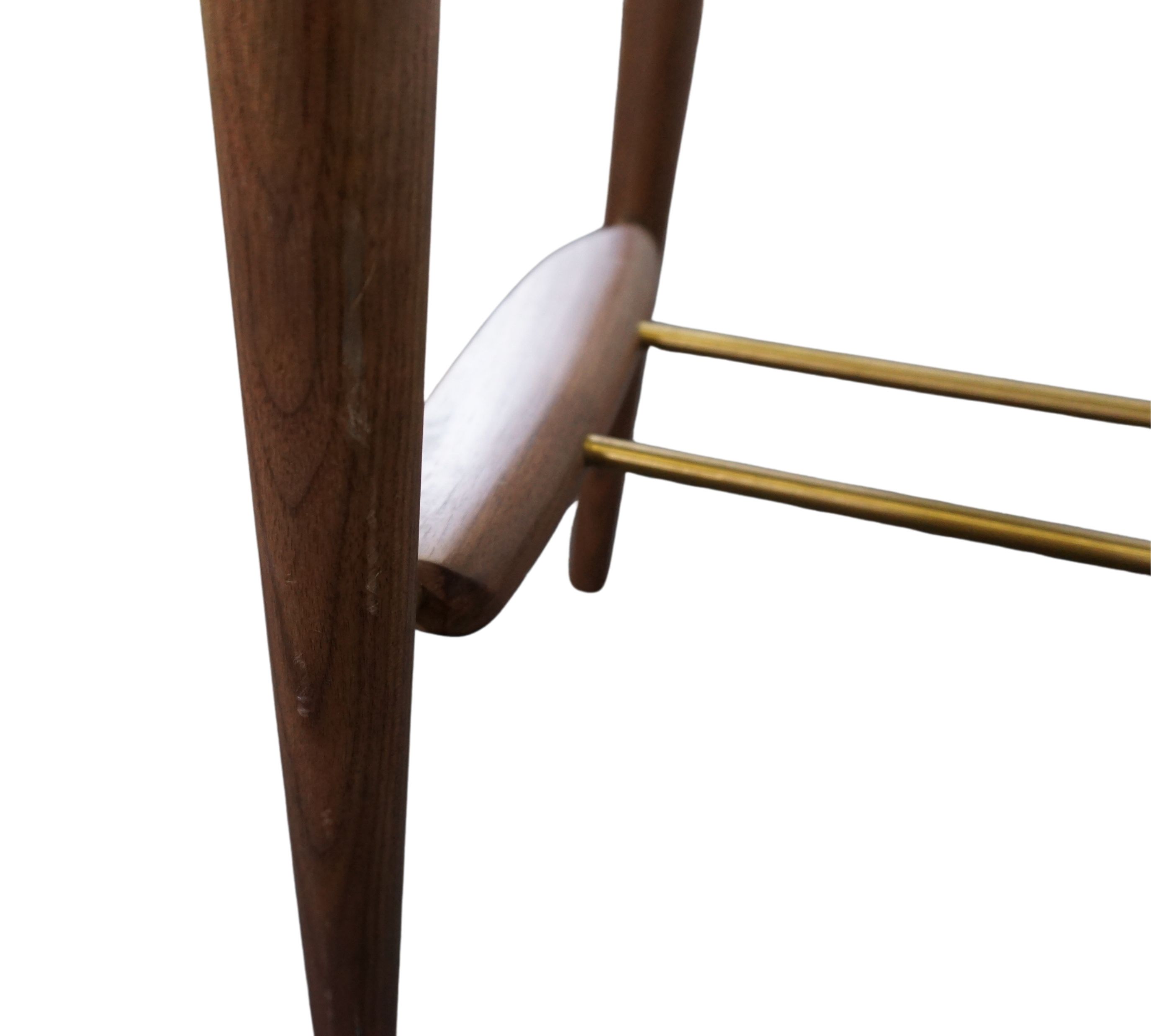 Lunar SH750 Bar Stool Leather Bellagio Black