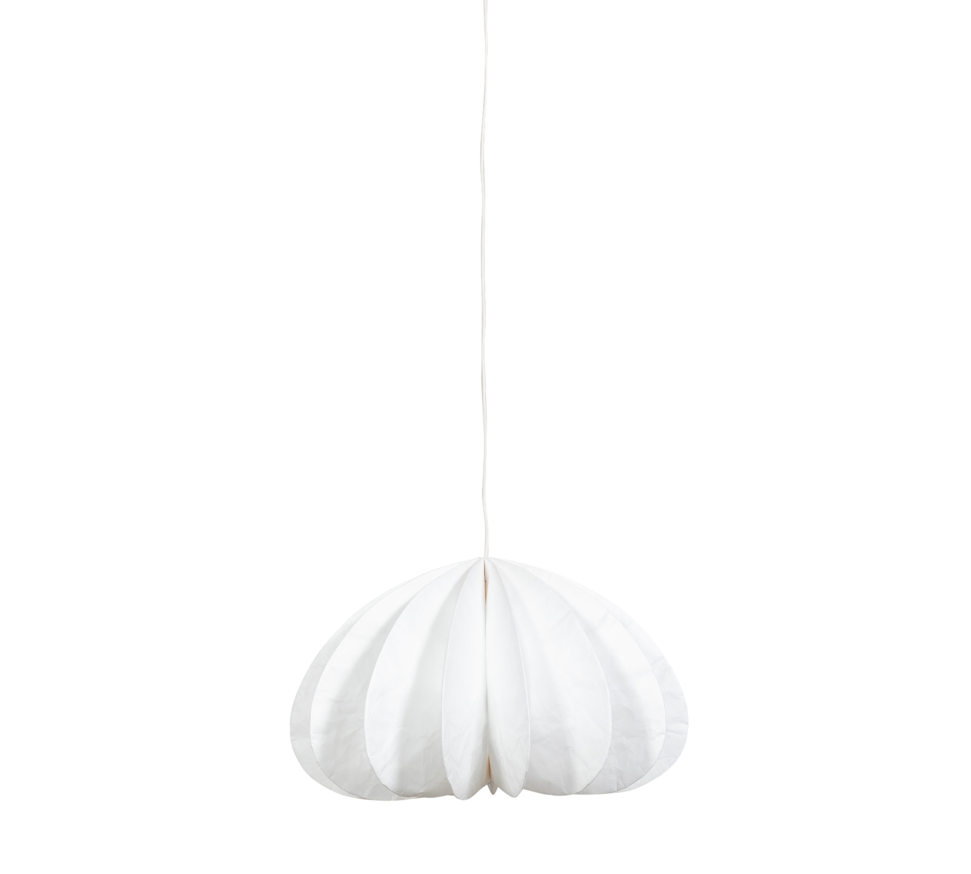 Dalia Pendelleuchte Papier Weiß Ø 60cm
