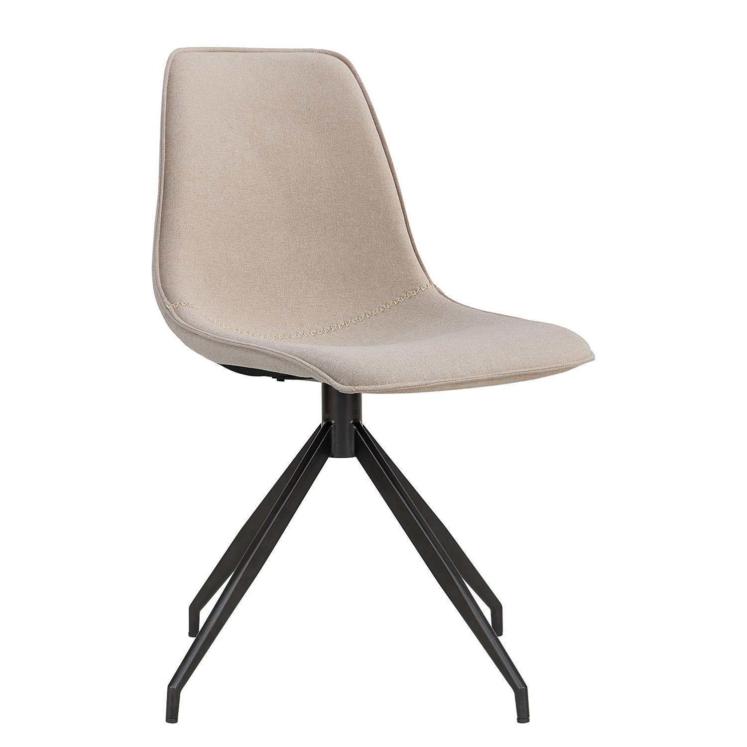 2x Rotating Dining Chair Monaco Steel Flat Weave
