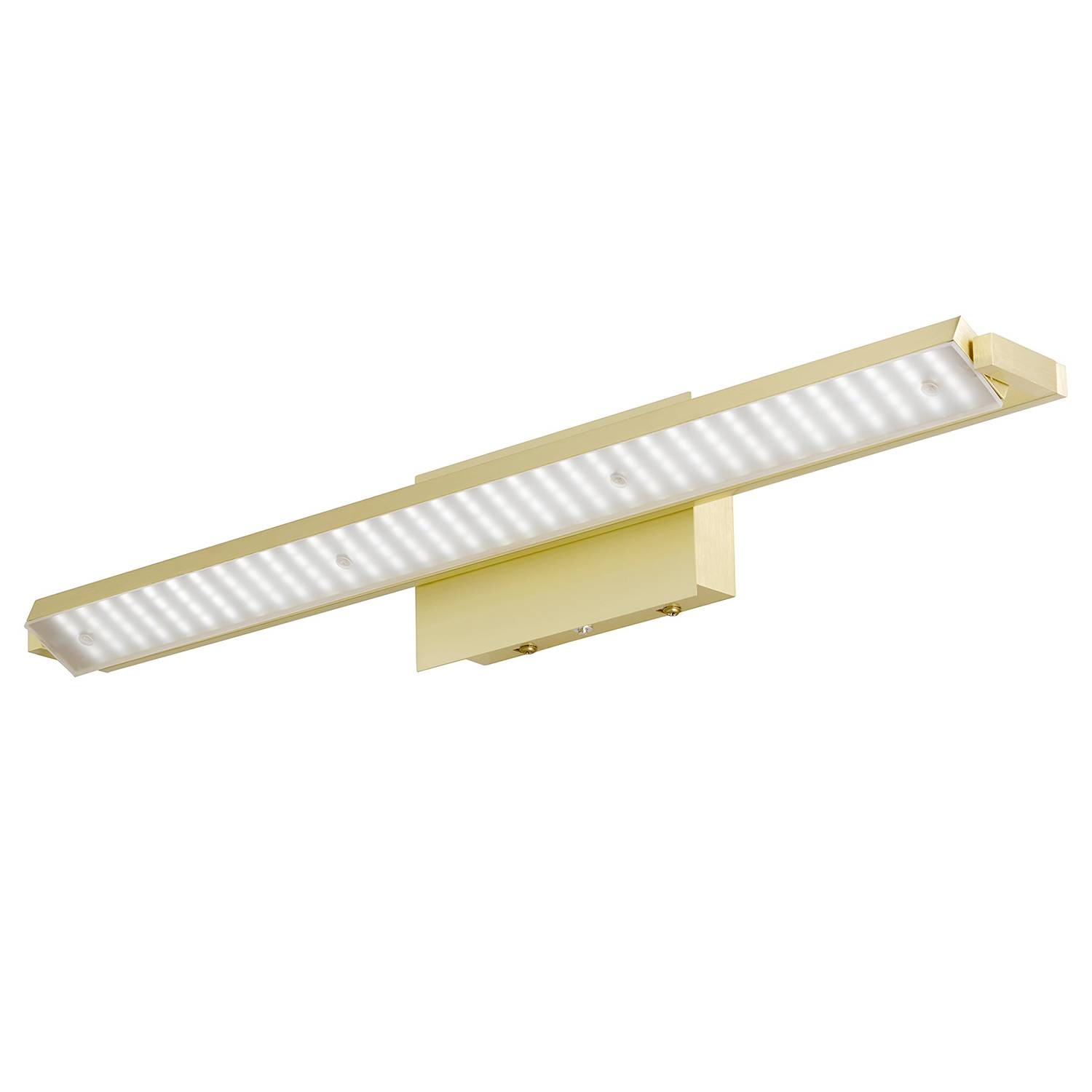 Pare Applique LED vetro acrilico ferro a 1 luce