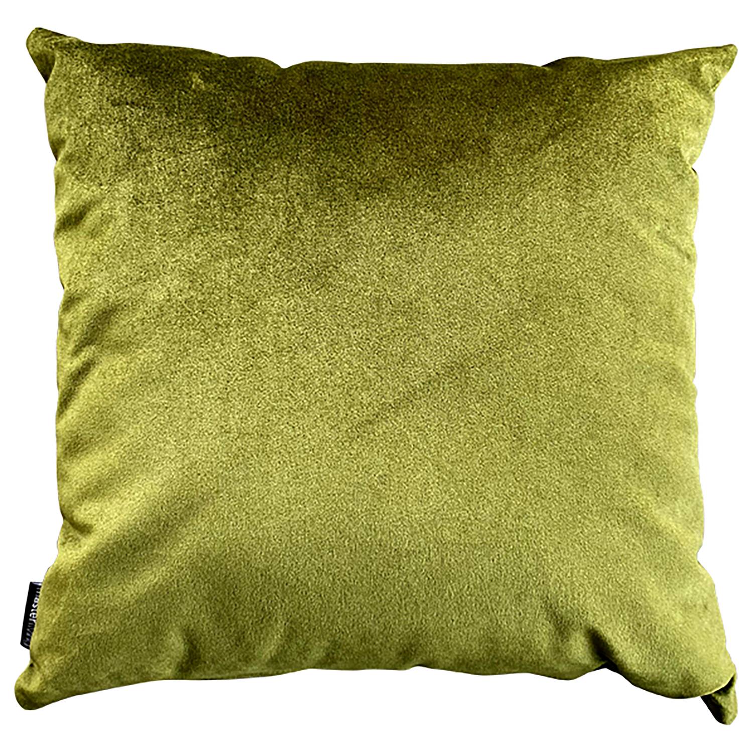 Artik Velvet Polyester Cushion Green 50 x 50 cm