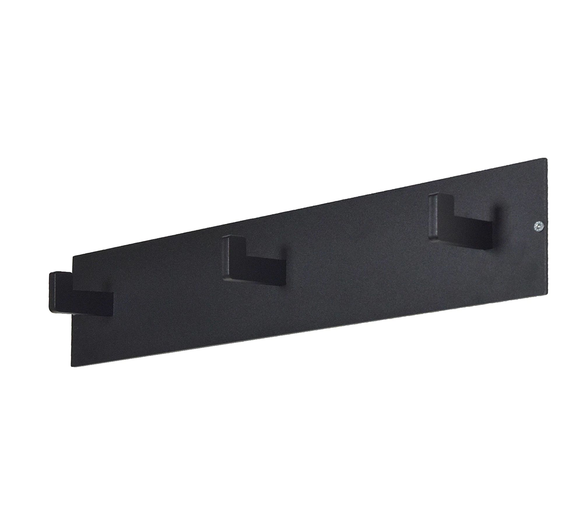 Garderobenleiste Metall Schwarz 50 cm