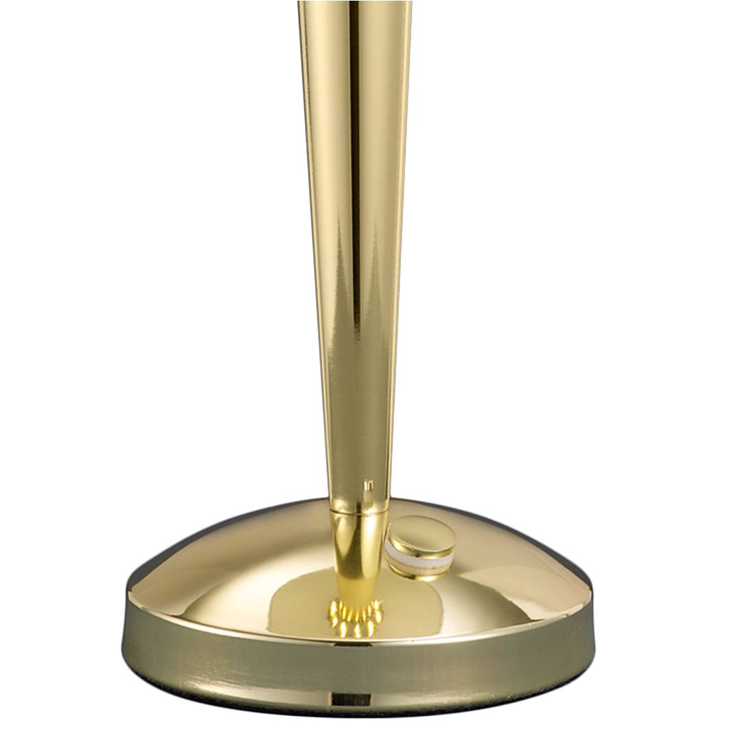 LED-TOUCH Table lamp polished brass 1x5 W