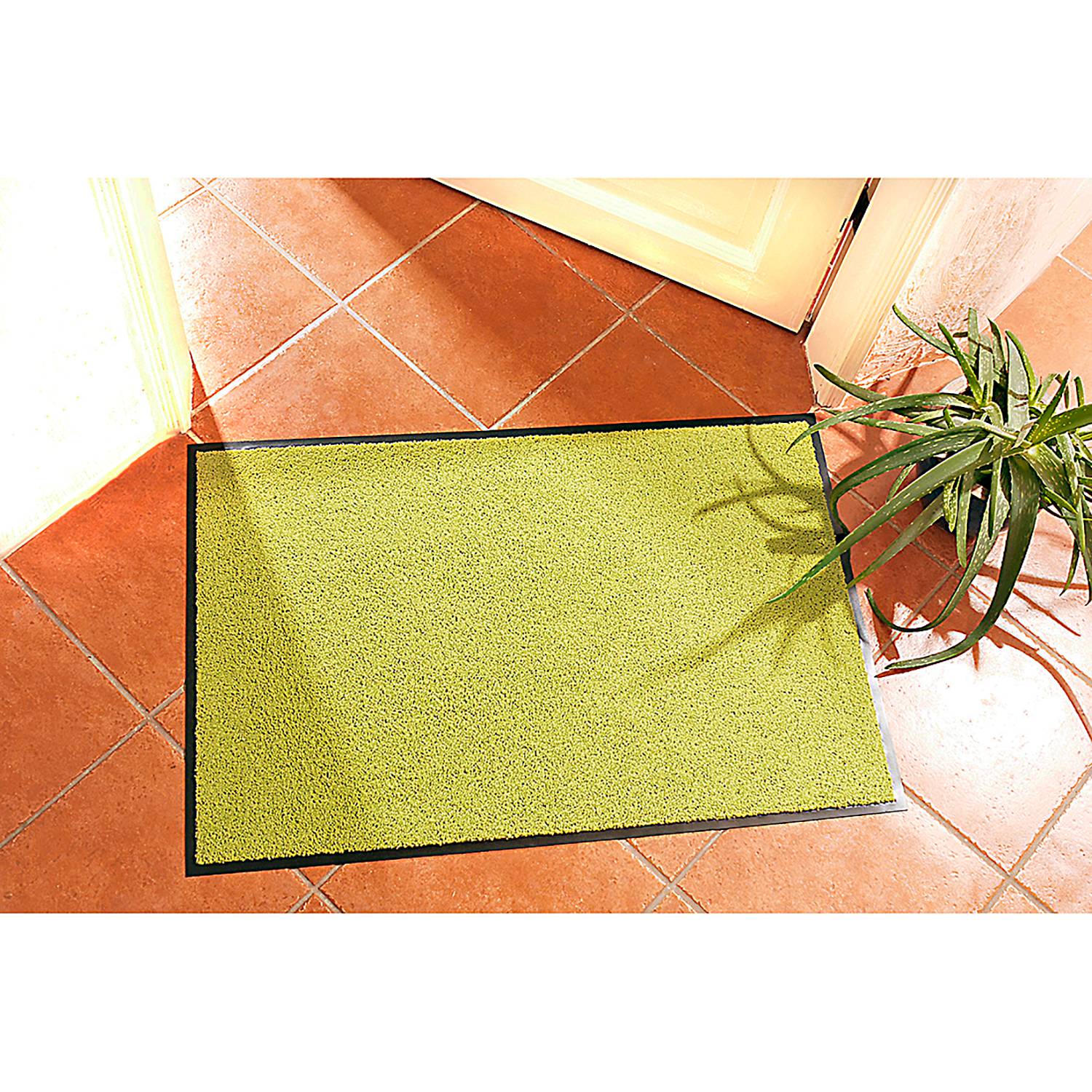 Wash & Clean foot and clean mat green 40 x 60 cm
