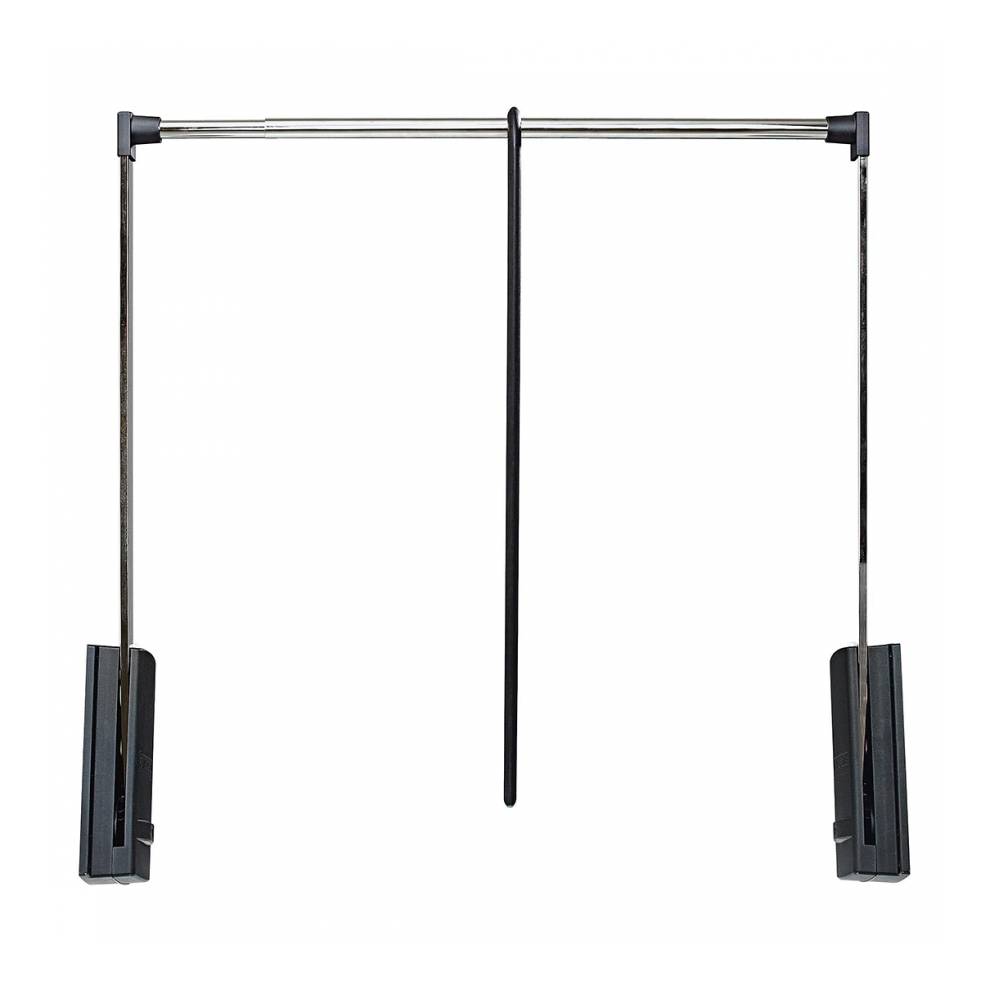 Adjustable clothes lift SKØP 90 Silver Metal Plastic