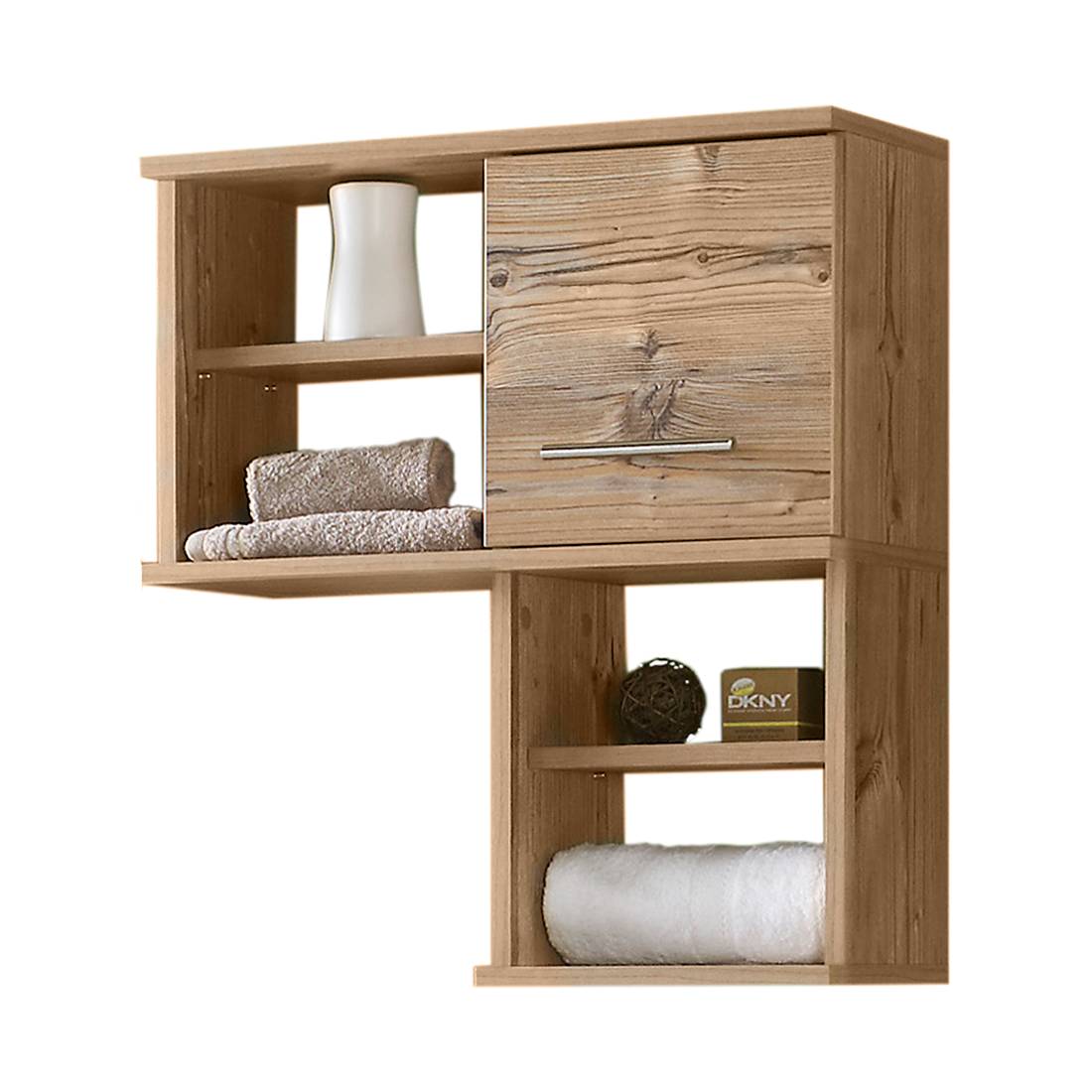 Wall cabinet Welnezz Swiveling Brown