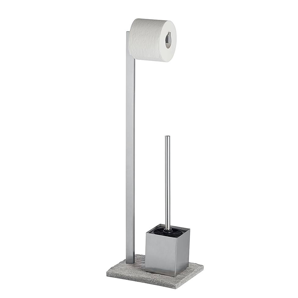 WC-Garnitur Granit Edelstahl