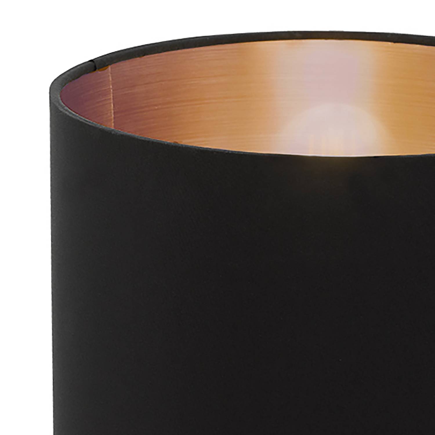 Table lamp Carlton fabric / steel 1-bulb