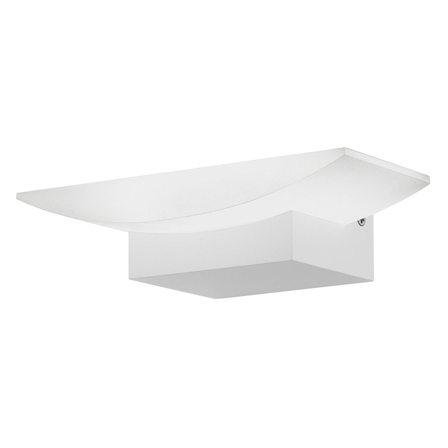 Metrass I LED wall lamp Plastic Aluminum 1-light