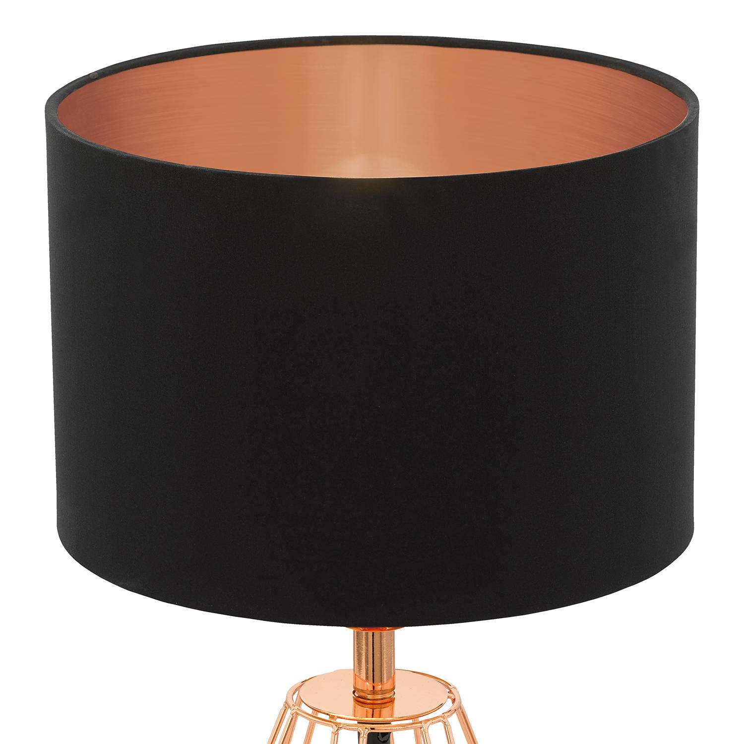 Table lamp Carlton fabric / steel 1-bulb