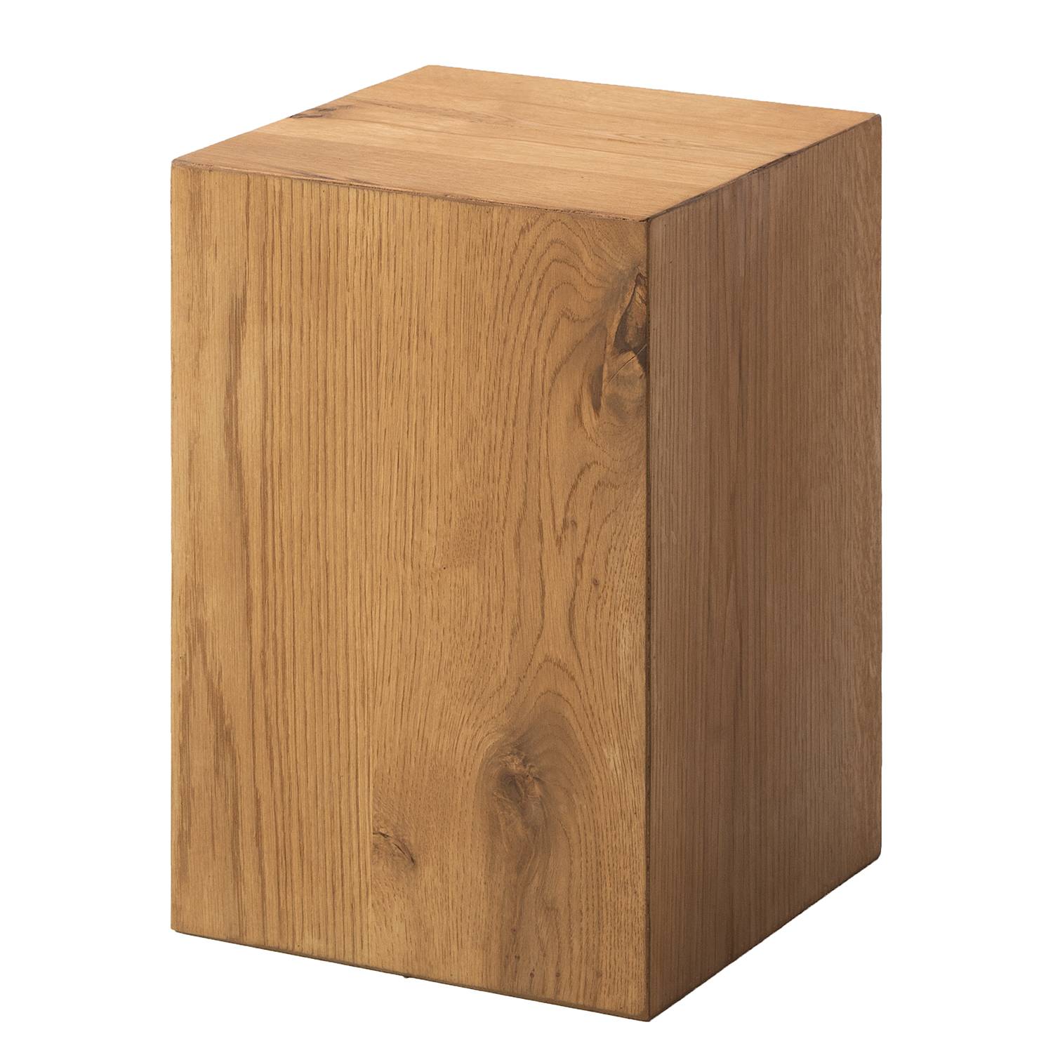 Cubus III Side Table Oak Brown