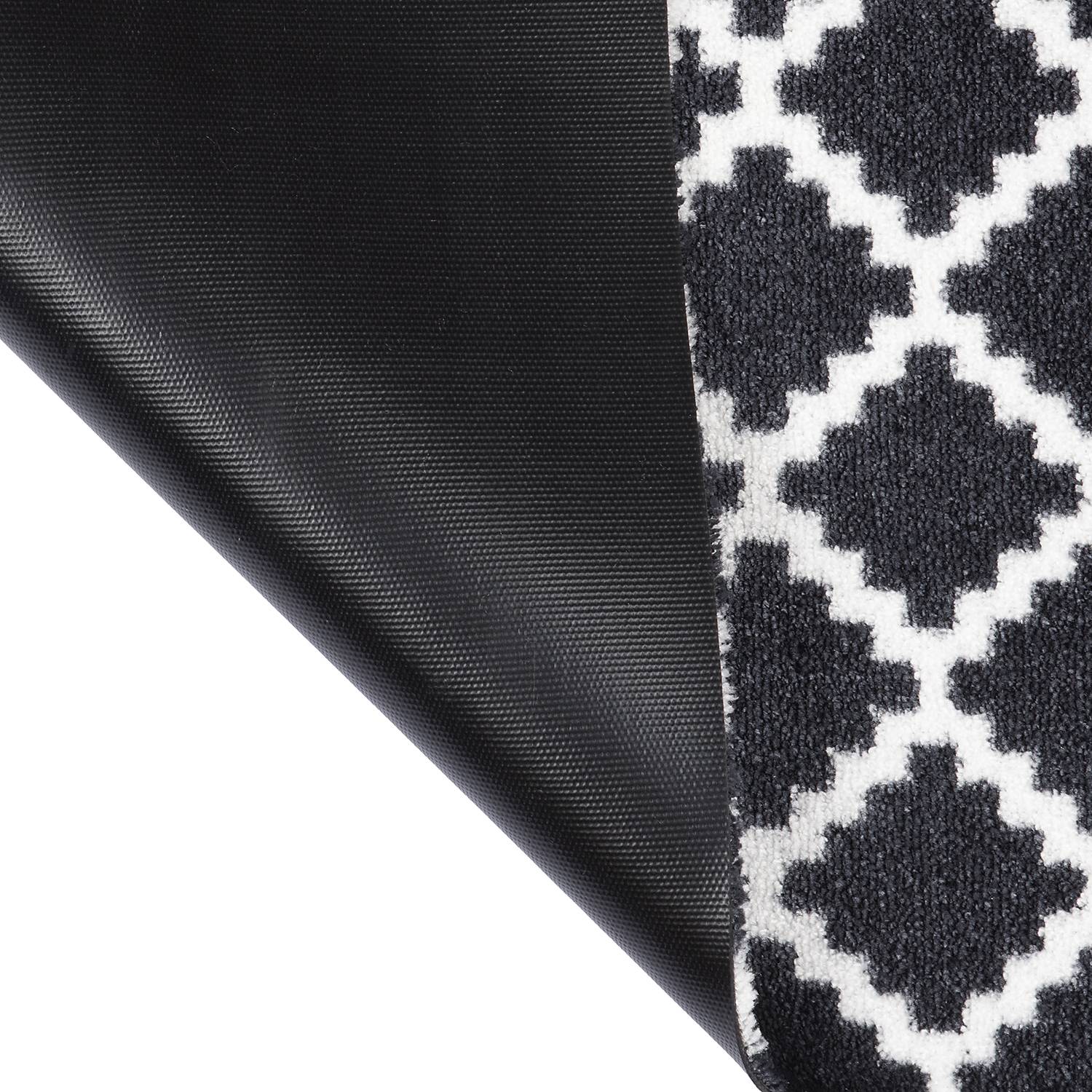 Elegance Runner Synthetic fiber Black / White