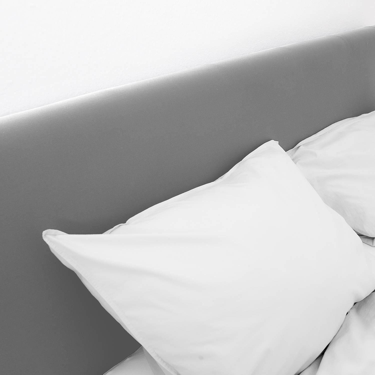 Boxspring-Kopfteilbezug Greenmount Mischgewebe Granit