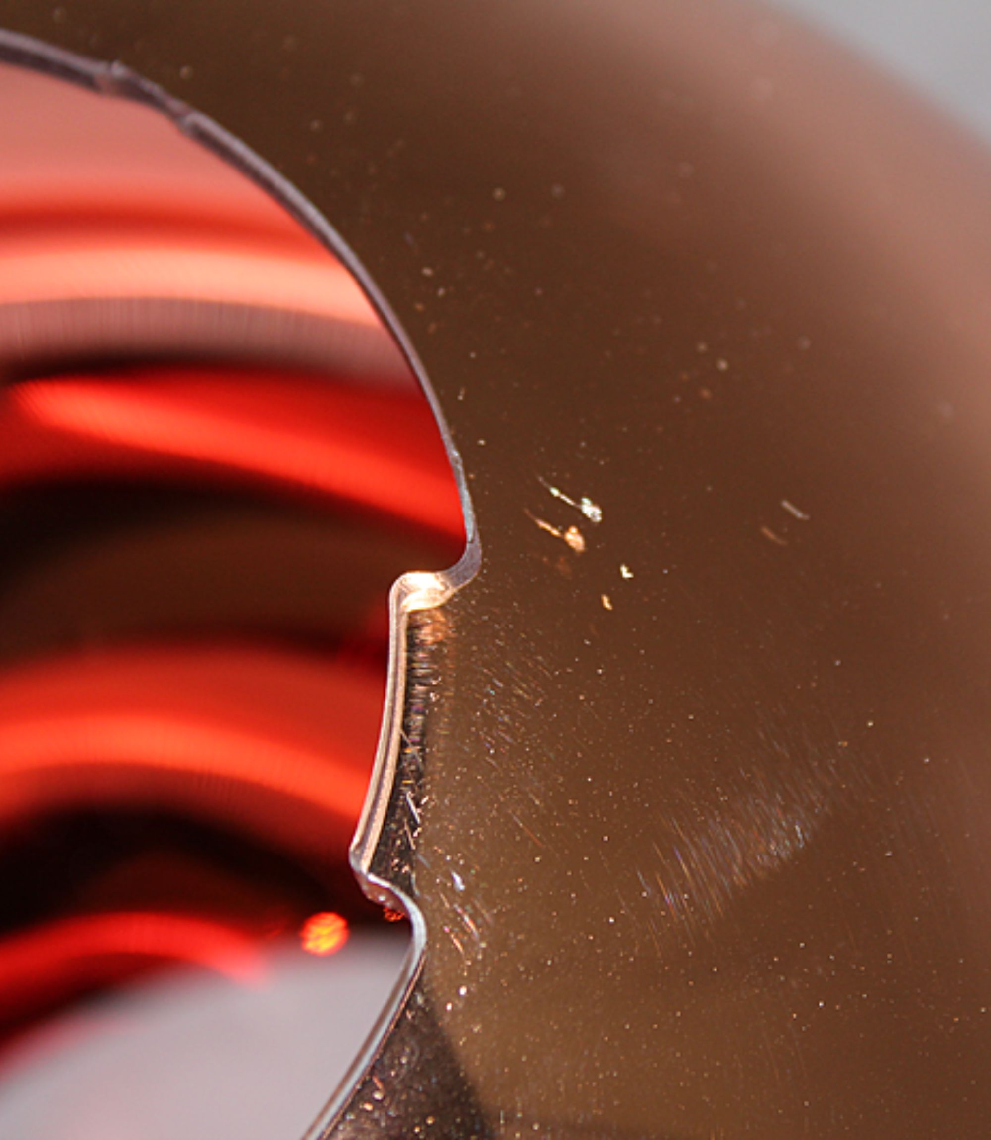 Copper LED Pendelleuchte Rund Ø 25cm Kupfer