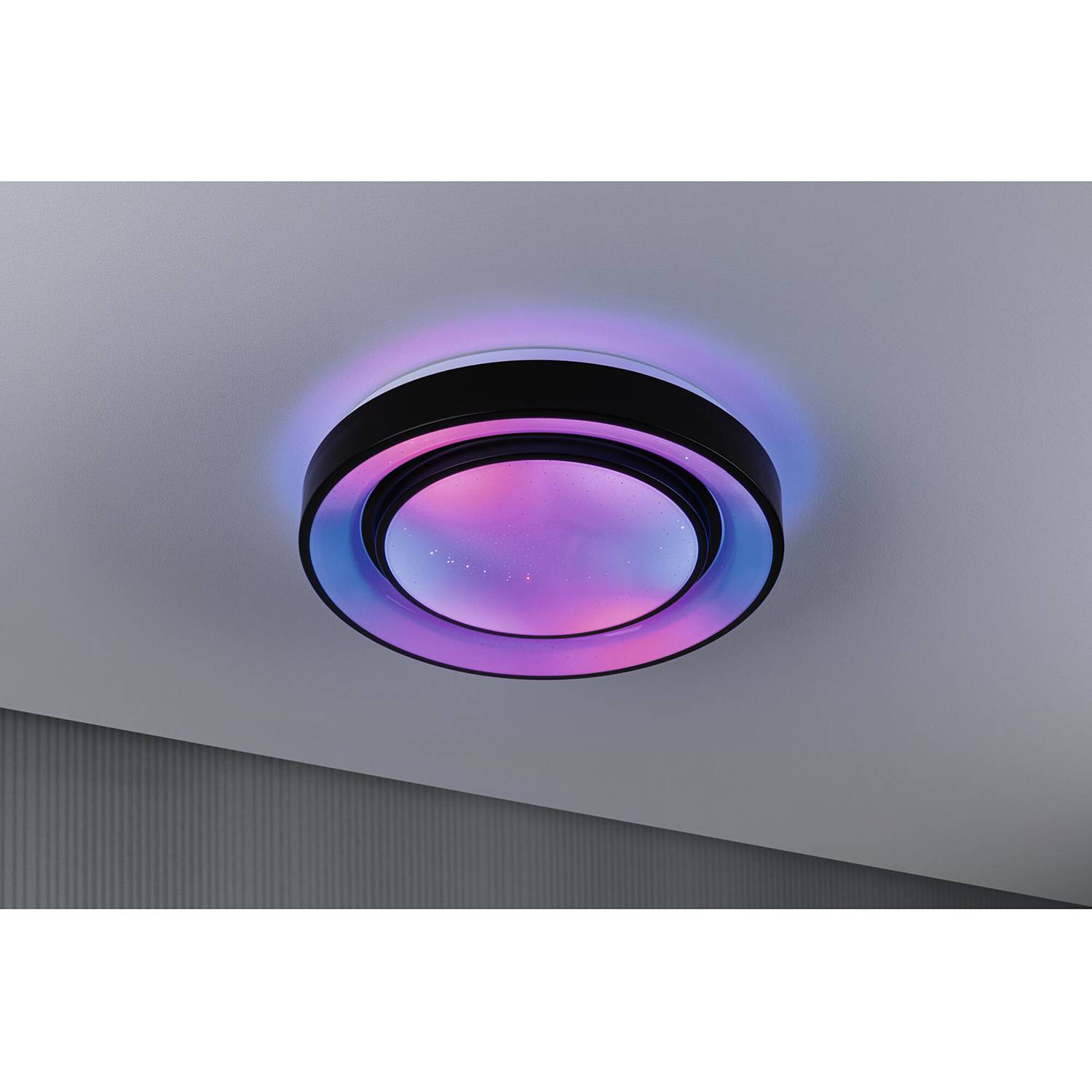 LED ceiling light Rainbow polycarbonate / aluminum 1-light