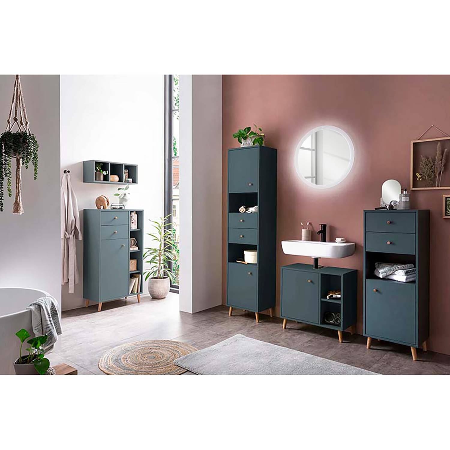 Shelf Bjarne Grey-blue