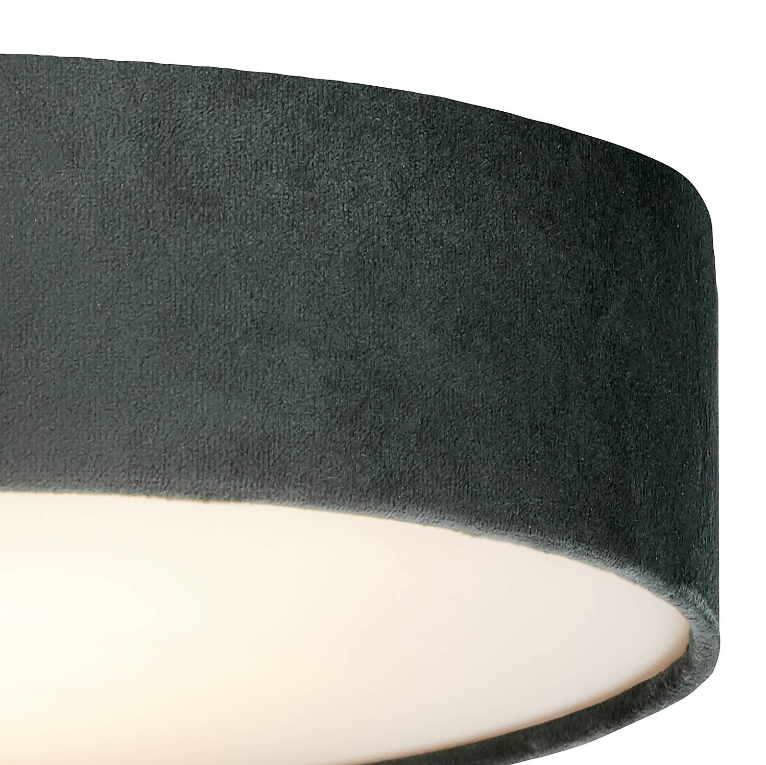 Ceiling light Drum Grey Ø 38cm