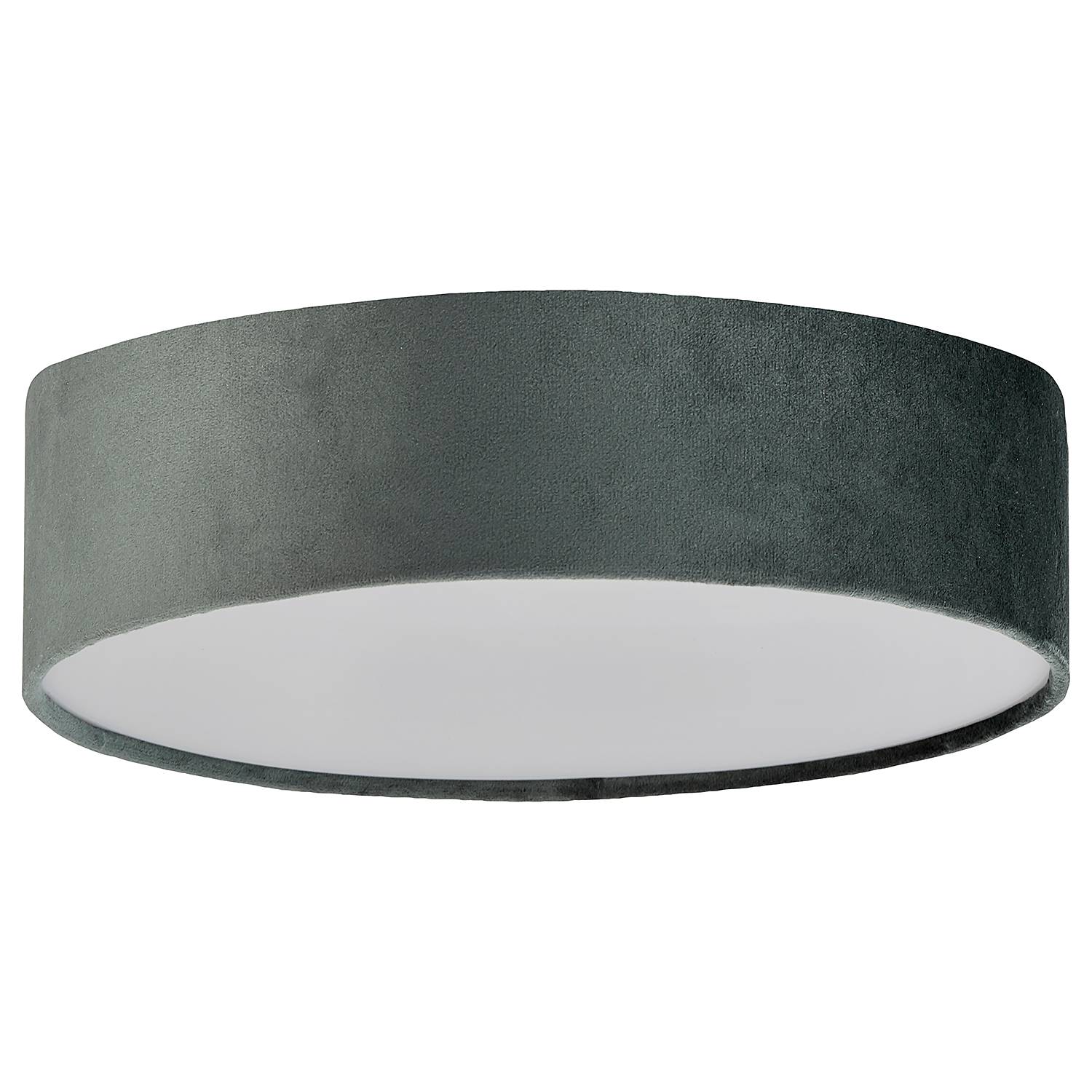 Ceiling light Drum Grey Ø 38cm