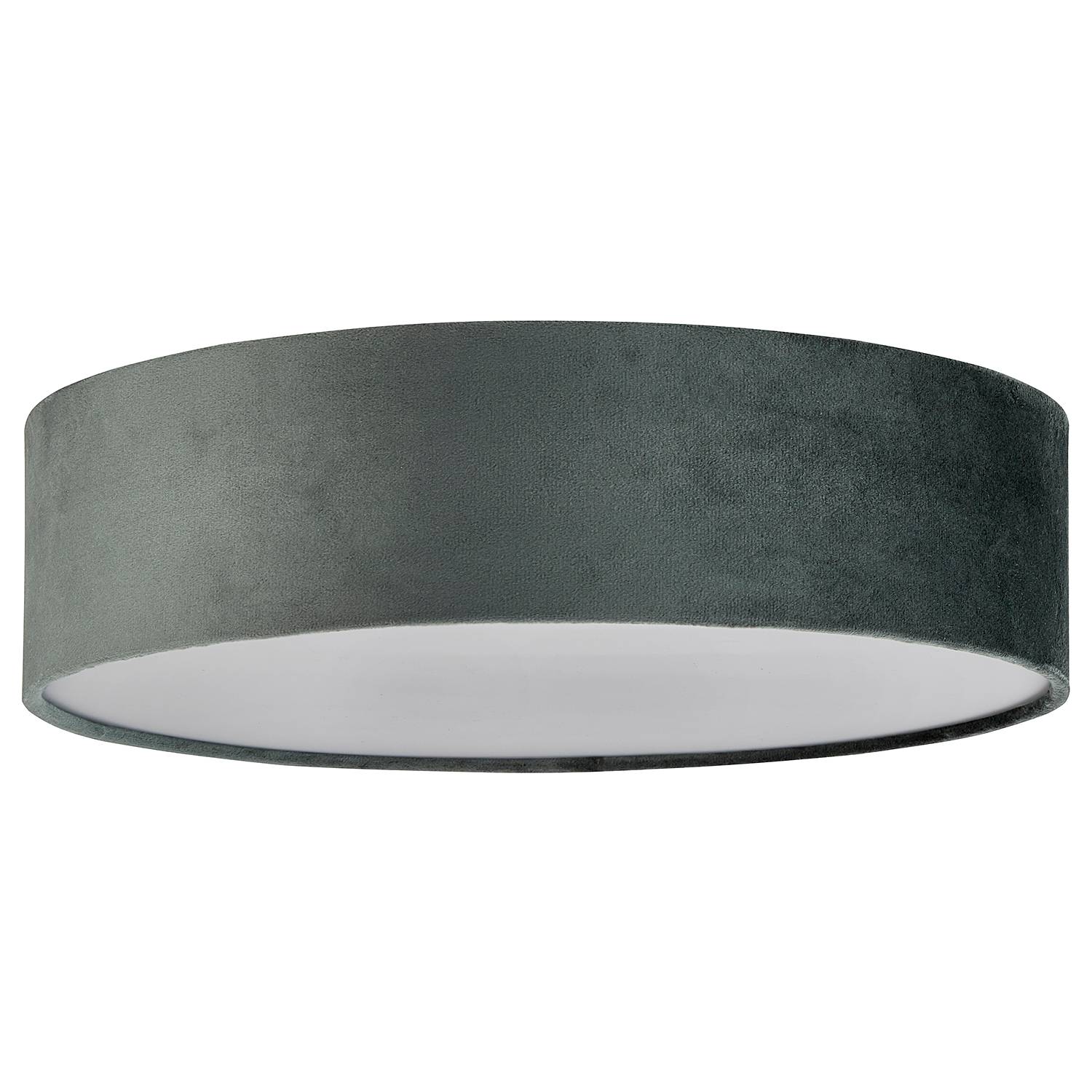 Ceiling light Drum Grey Ø 38cm