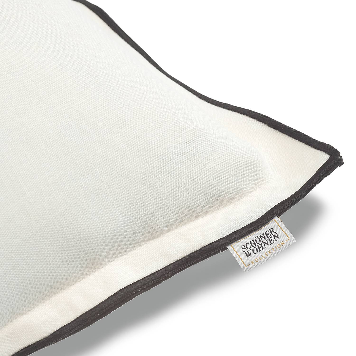 Look Pillowcase Linen White 38 x 38 cm