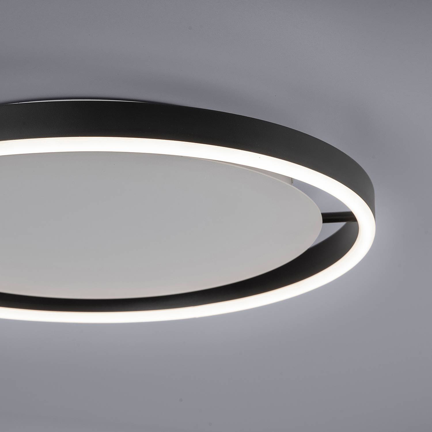 LED-Deckenleuchte Ritus Typ A Aluminium Schwarz
