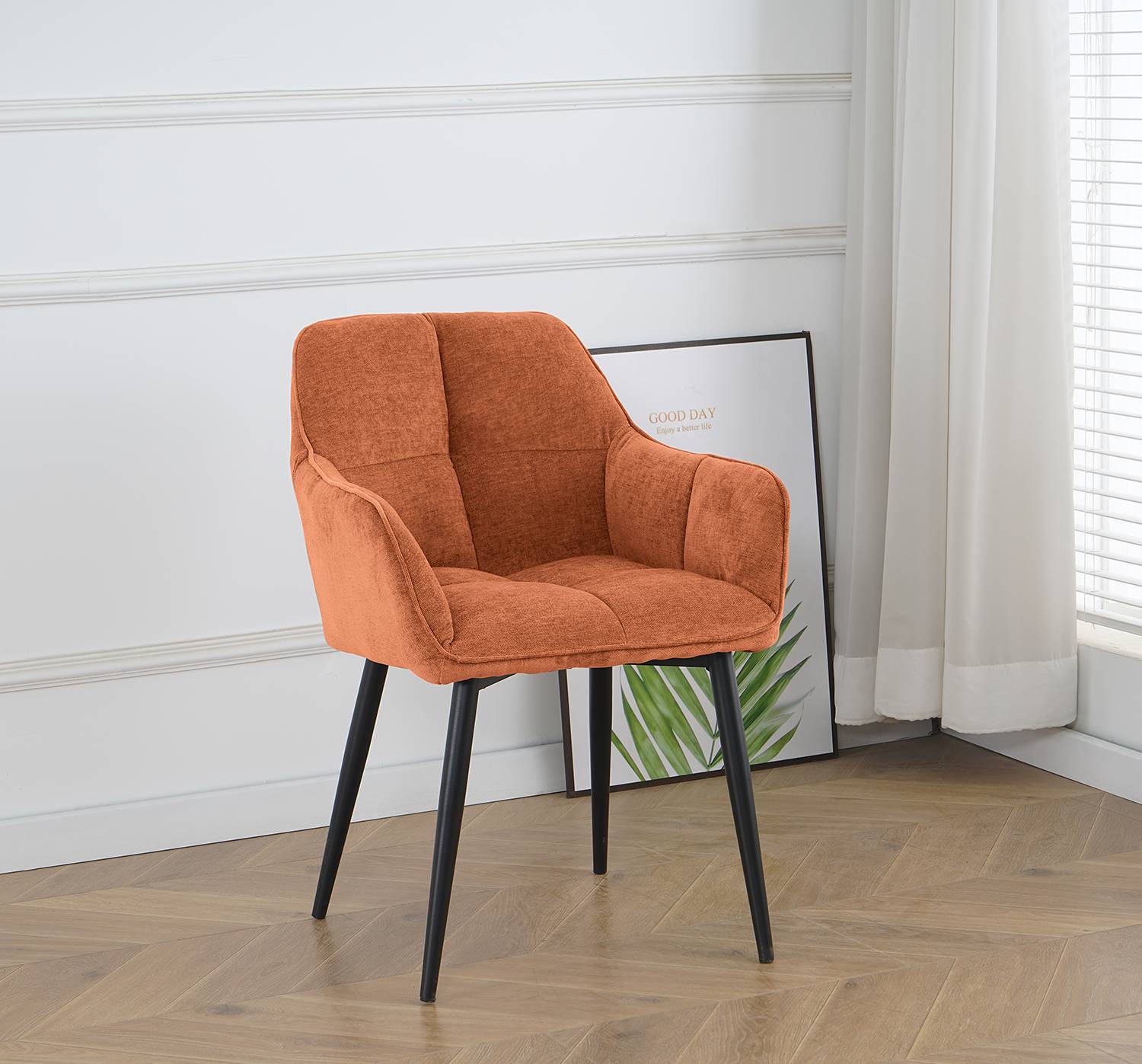 2x Armchair Sened Salmon