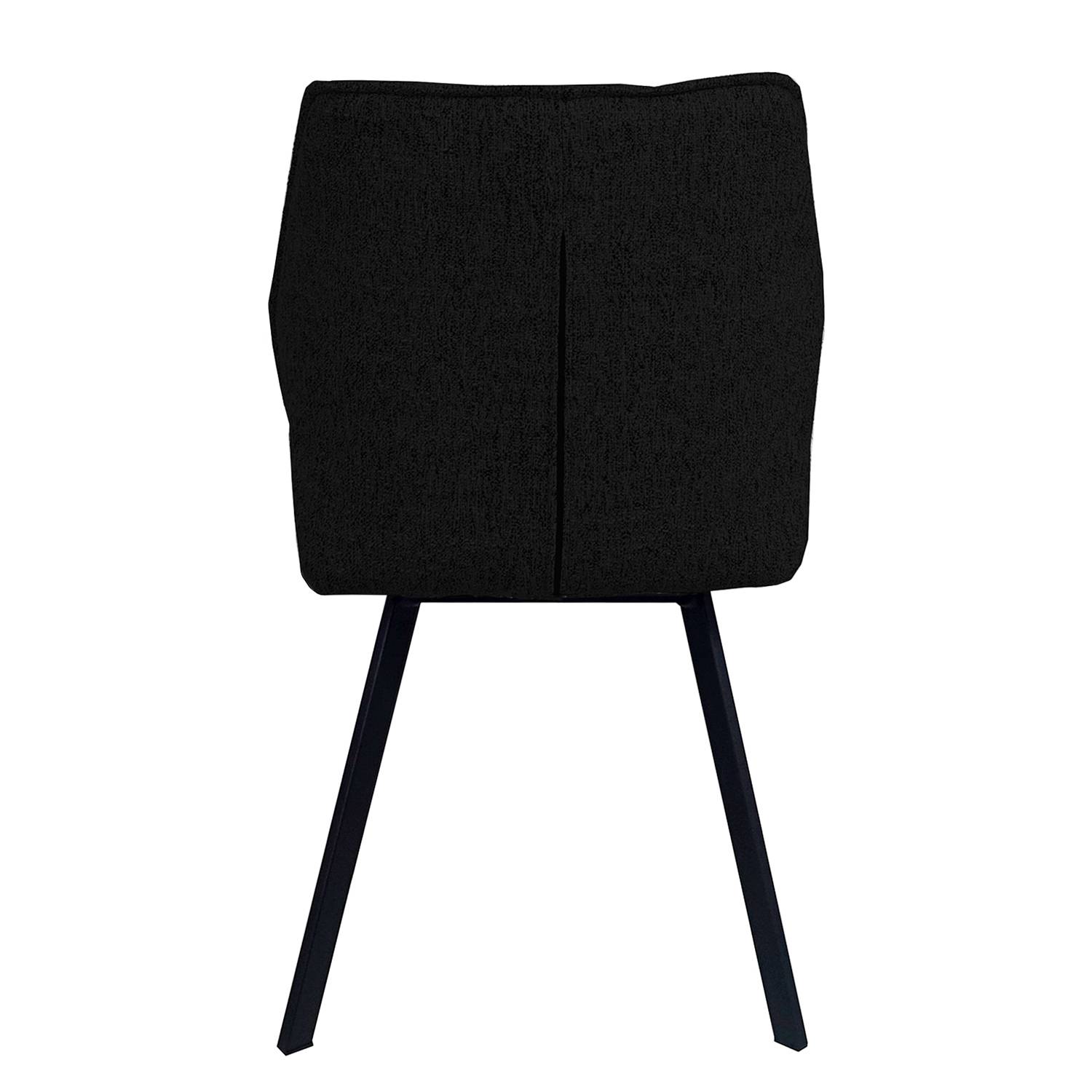 Dining chair Togay iron velvet black