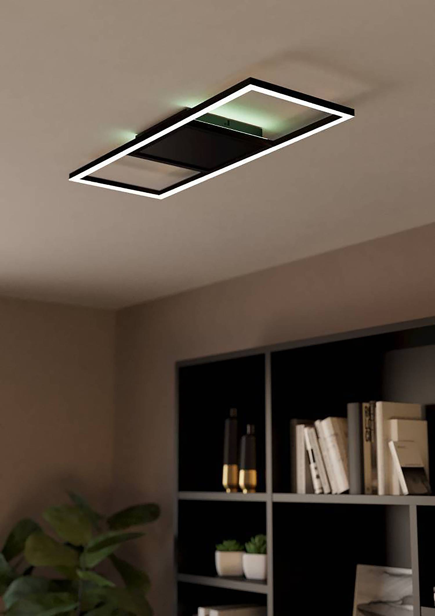Calagrano-Z Type A ceiling light Steel Polycarbonate 1-bulb
