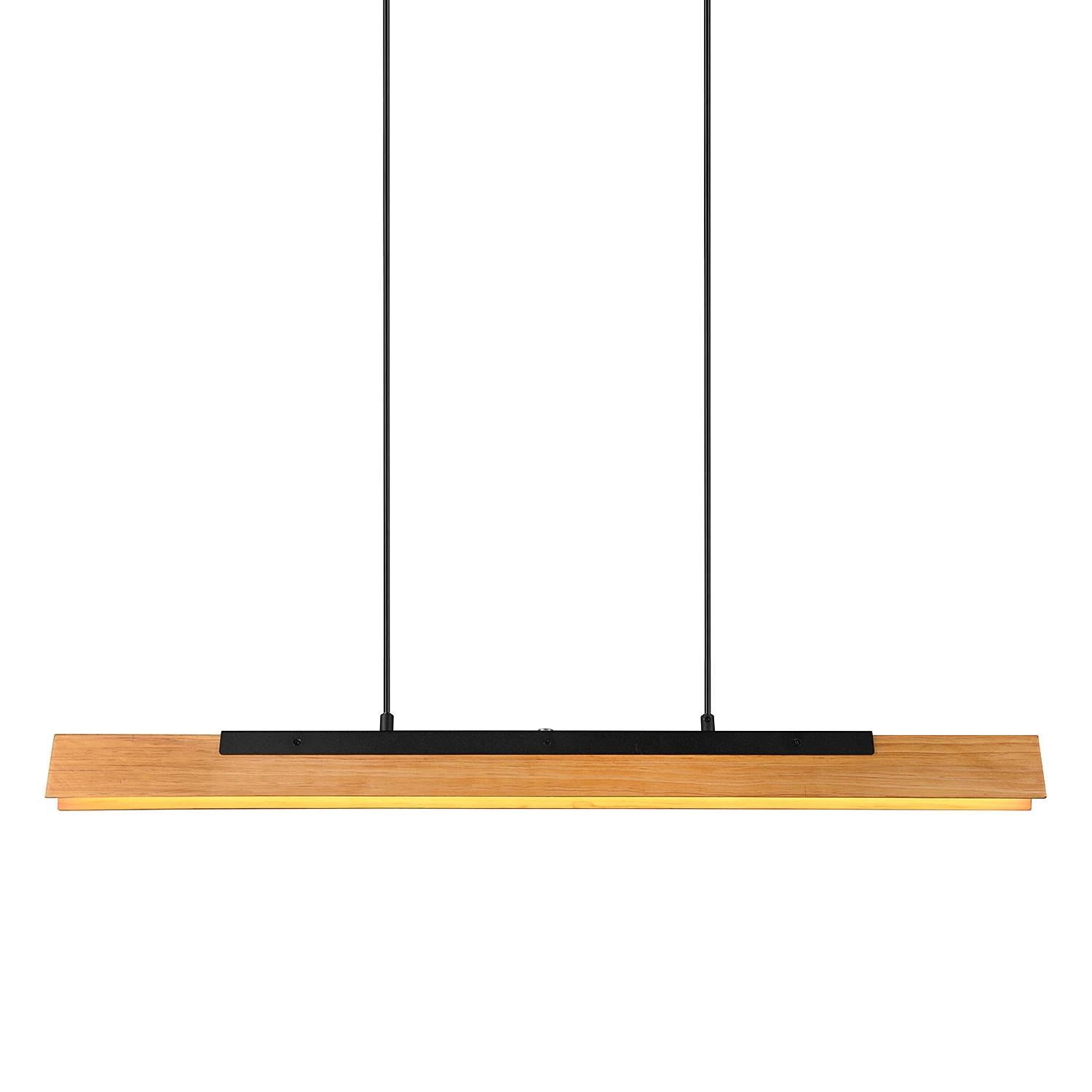Kerala LED pendant light Pine Steel 1-flame
