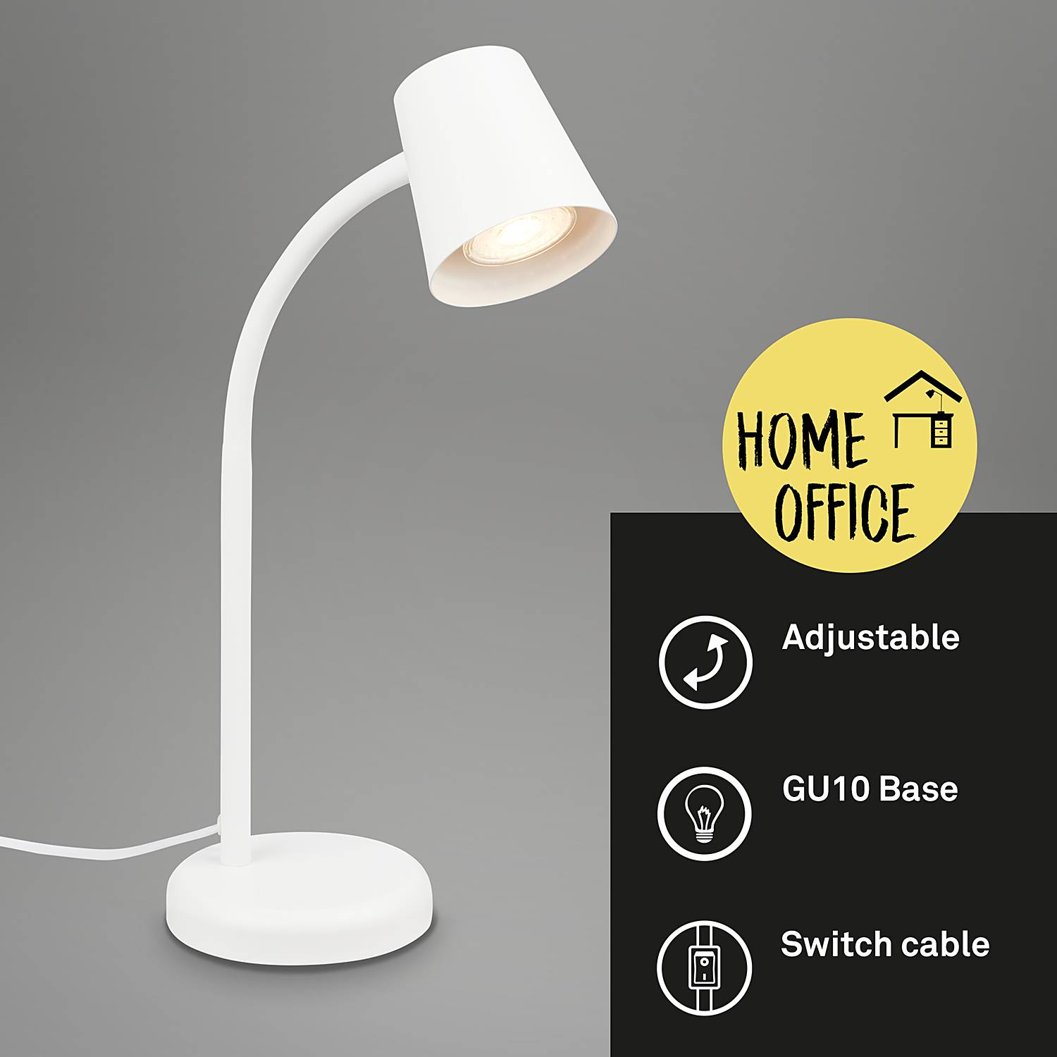 Sallani Table lamp Aluminum White